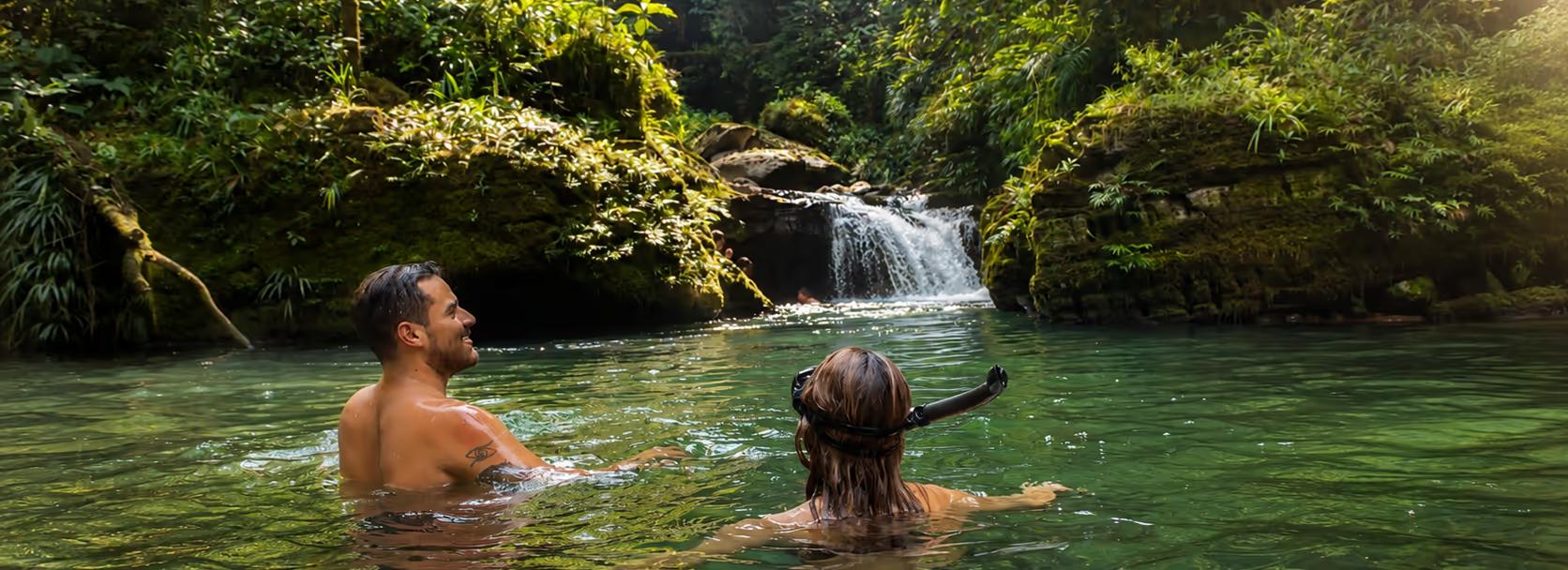Selva amazónica en Pastaza, territorio donde ocurren las experiencias de Waska