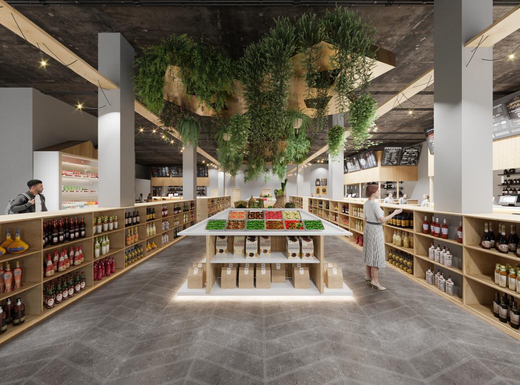 Food Hall in Astoria, NY