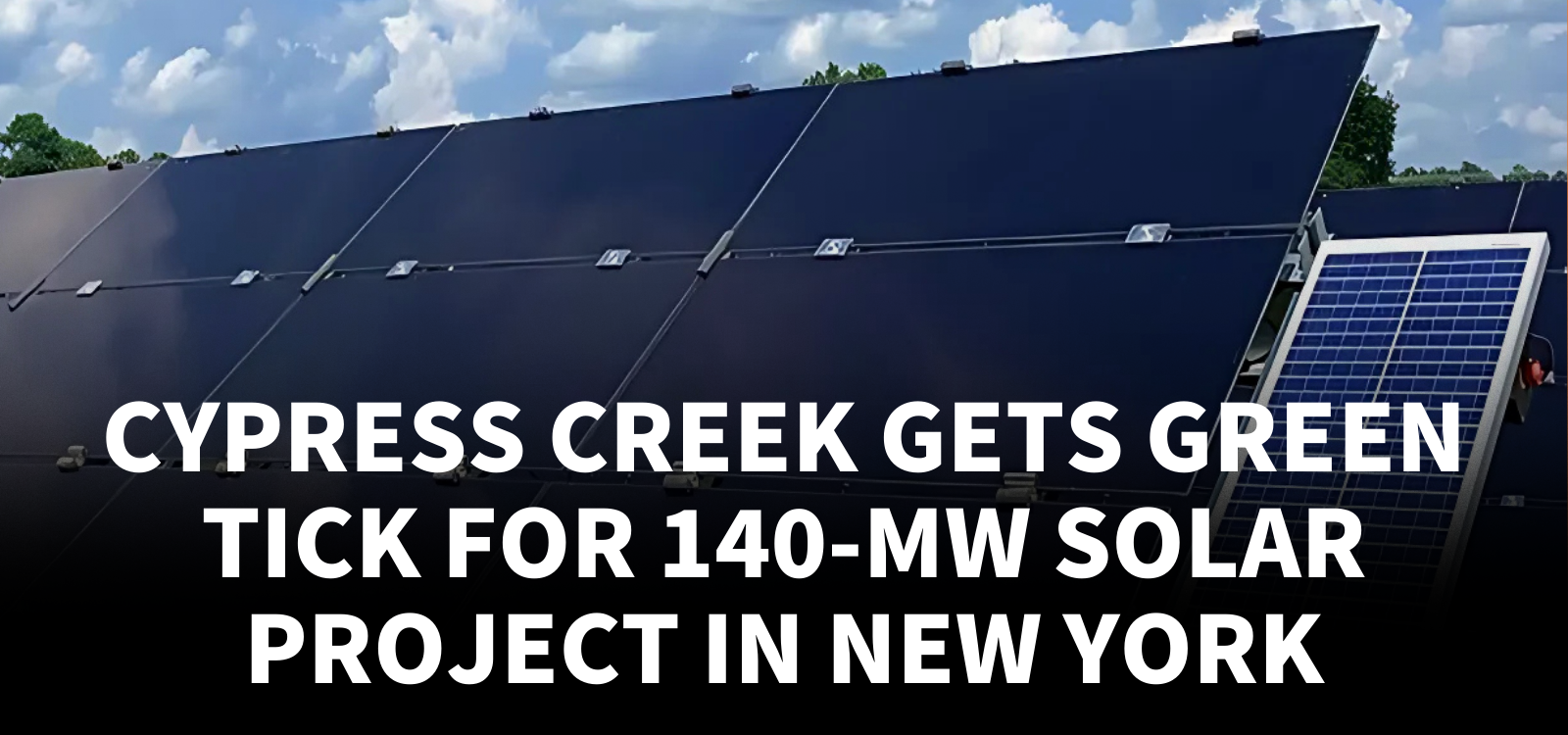 New York Approves 140-MW Solar Project in Madison County