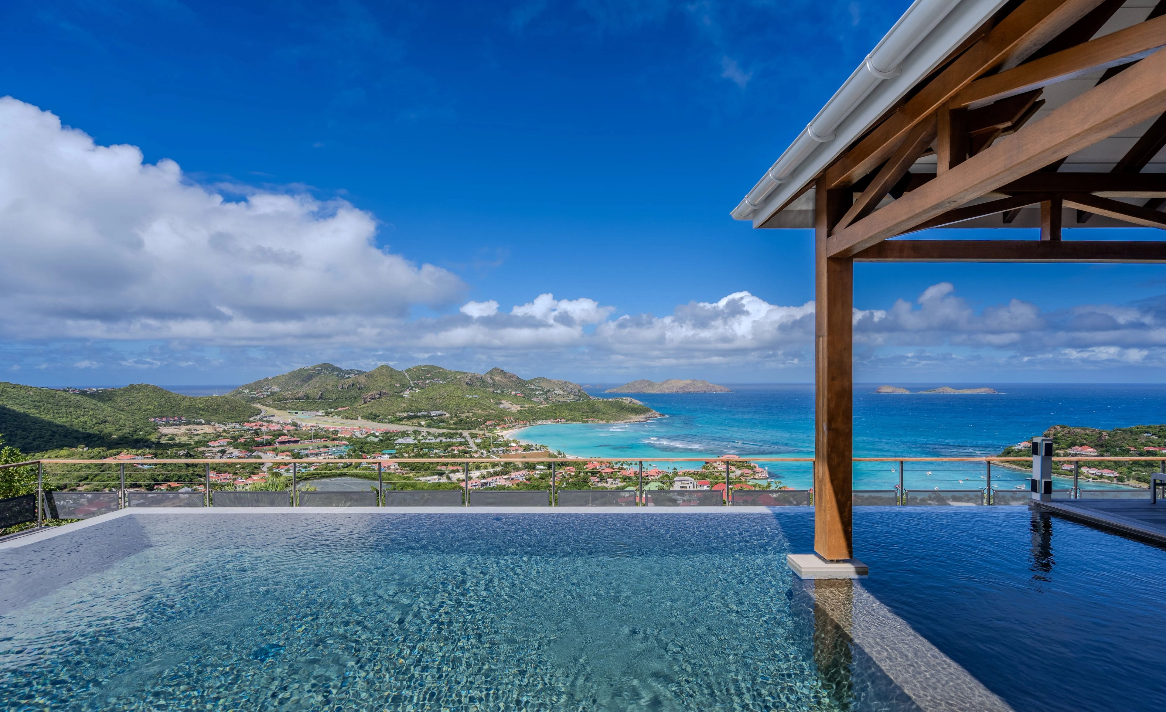 Main view of villa A View in St Jean, St. Barts