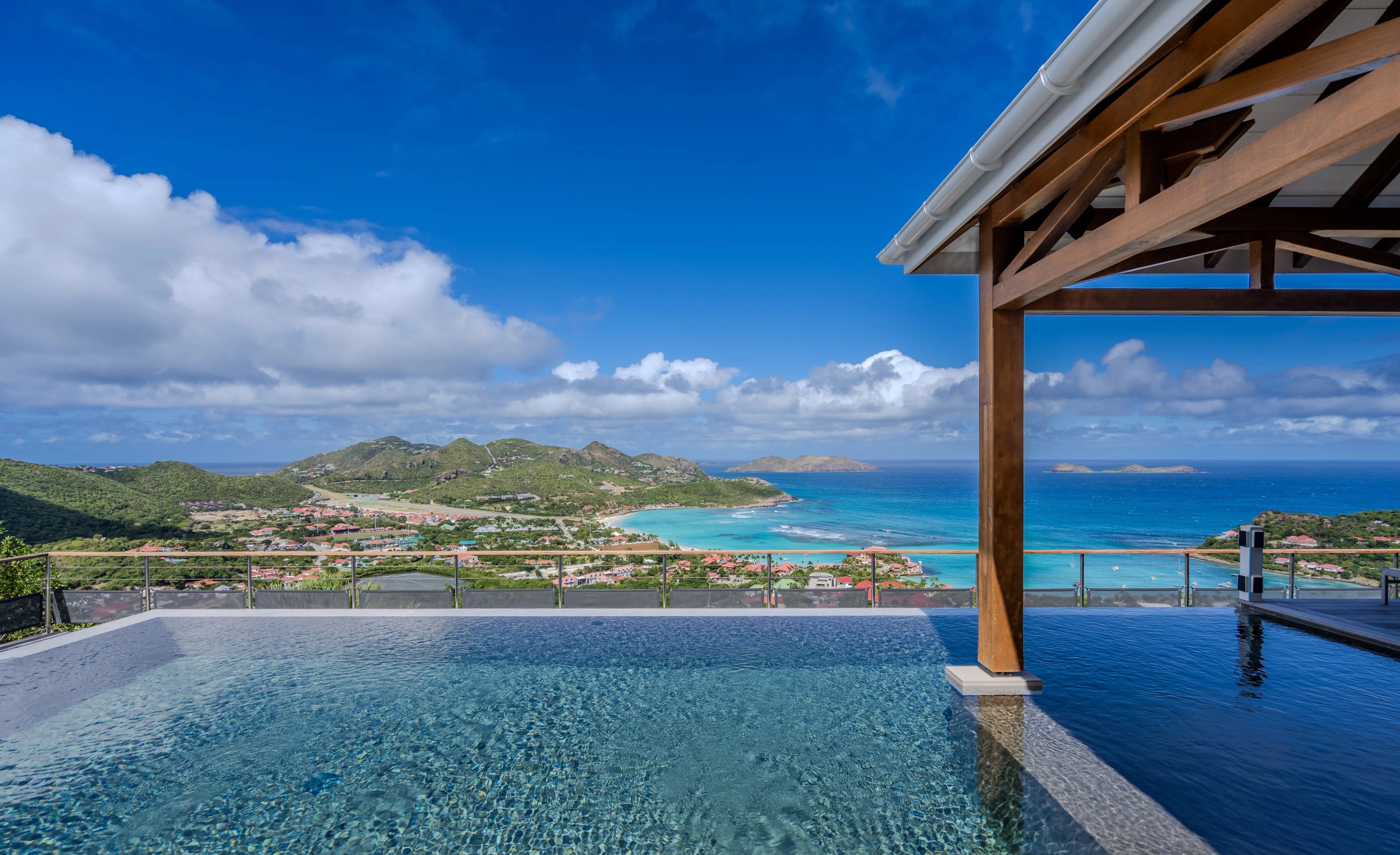 A View — Villa de luxe à St Jean, Saint-Barthélemy