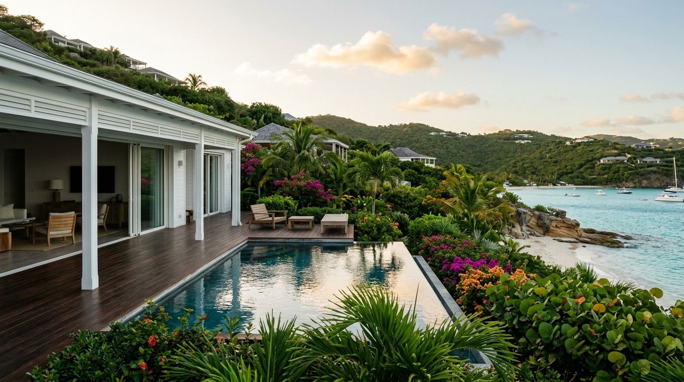 Acheter une villa à Saint-Barthélemy : démarches, notaire, financement