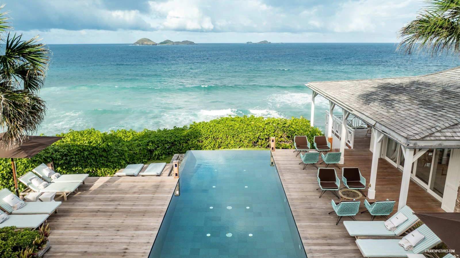 Les Lataniers — Villa de luxe à Anse des Lézards, Saint-Barthélemy