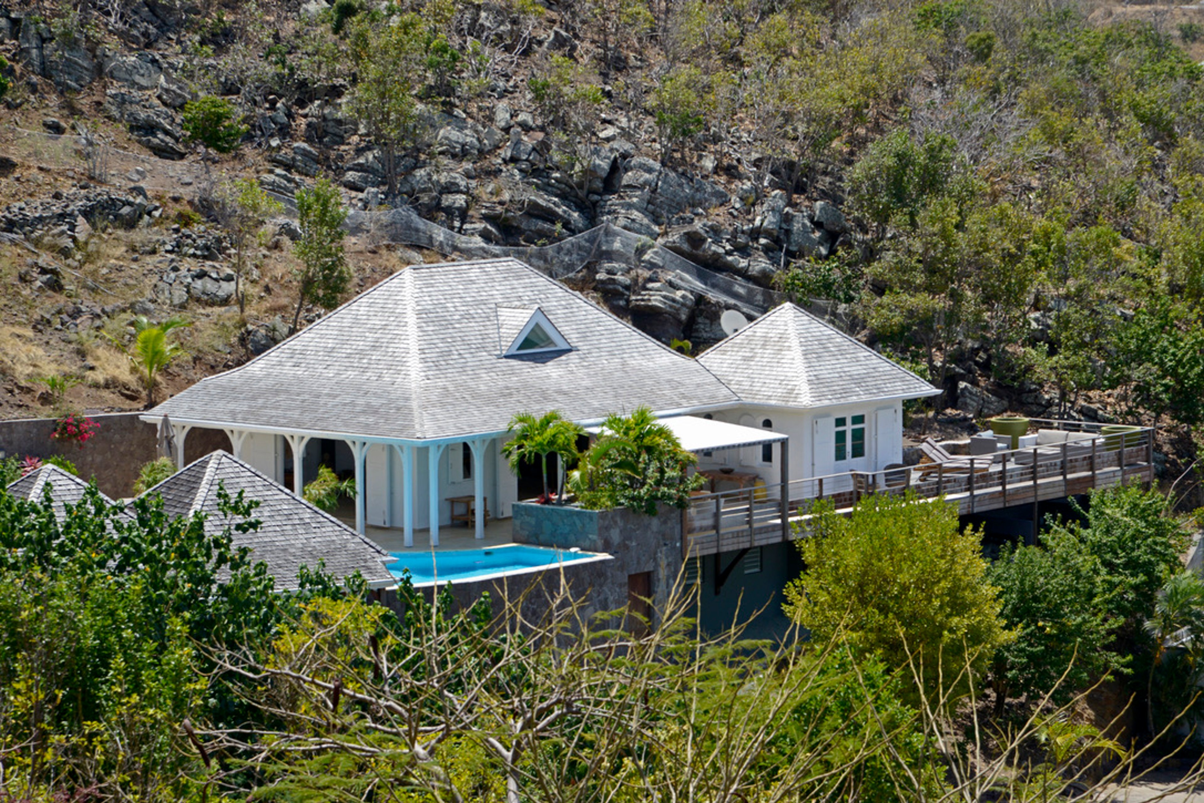 Lagon Jaune — Villa de luxe à Petit Cul de Sac, Saint-Barthélemy