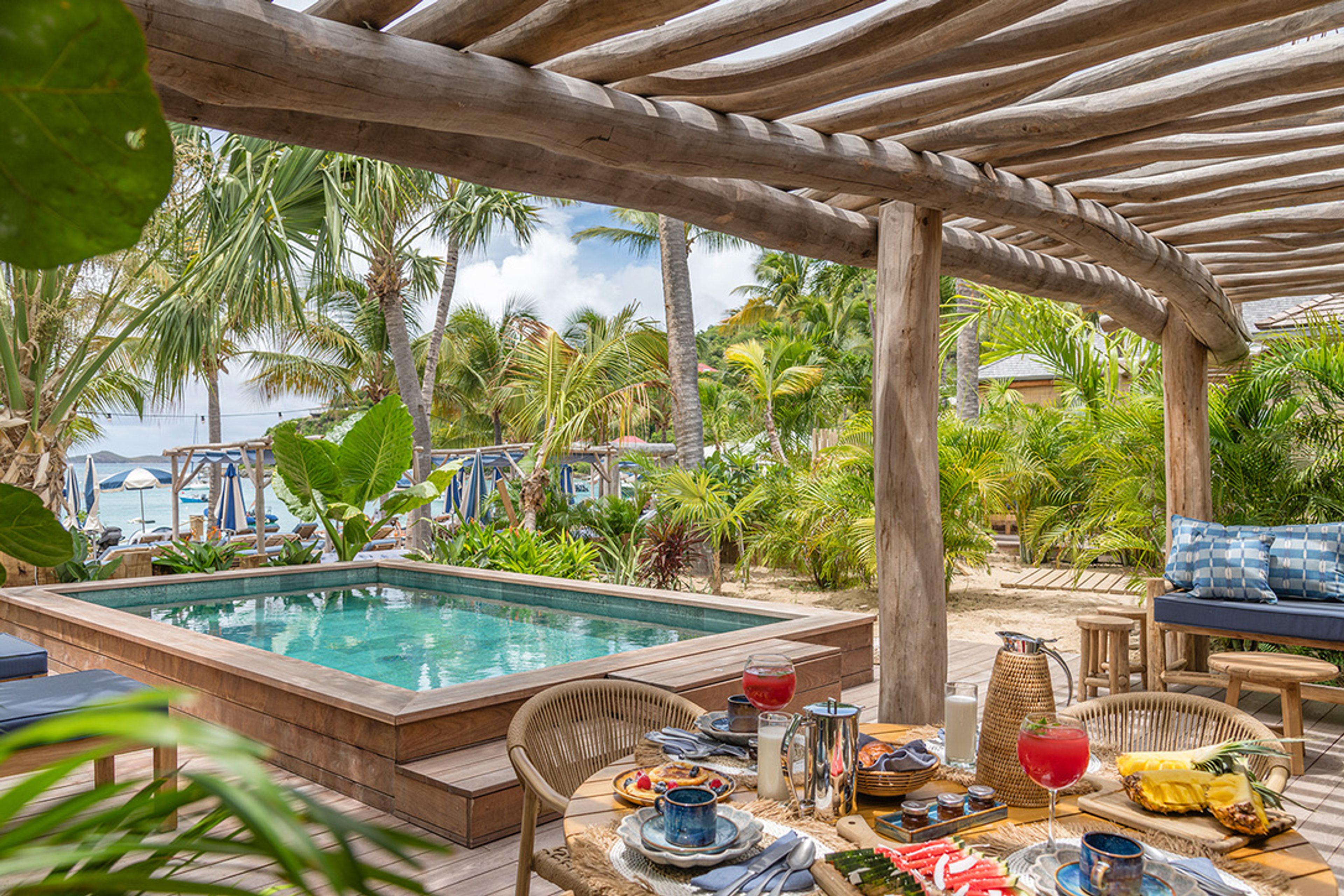 Bohemian Blue — Saint-Jean Beach - villa photo 2