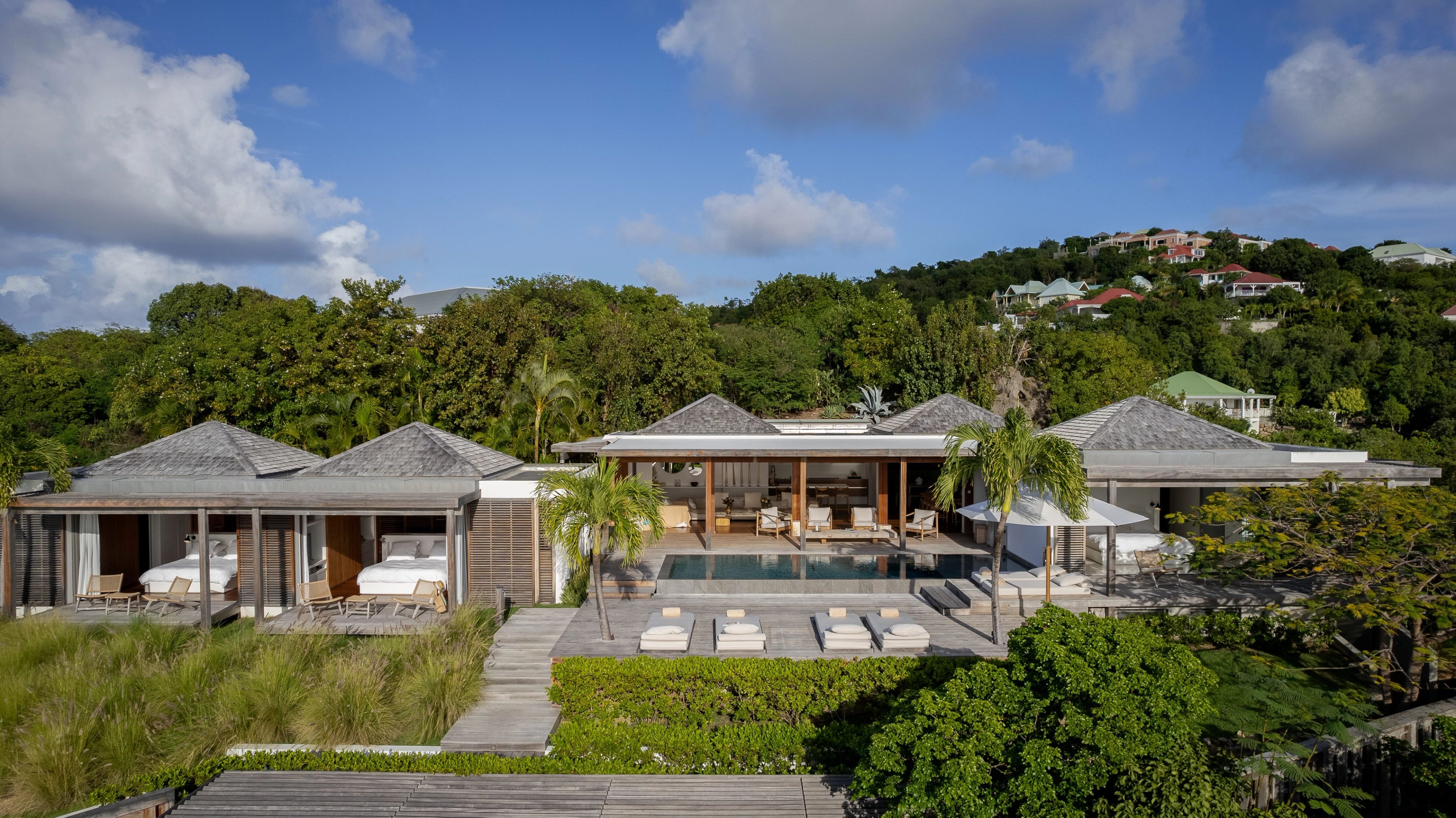 Luxury villa in Saint-Barth Floating Garden