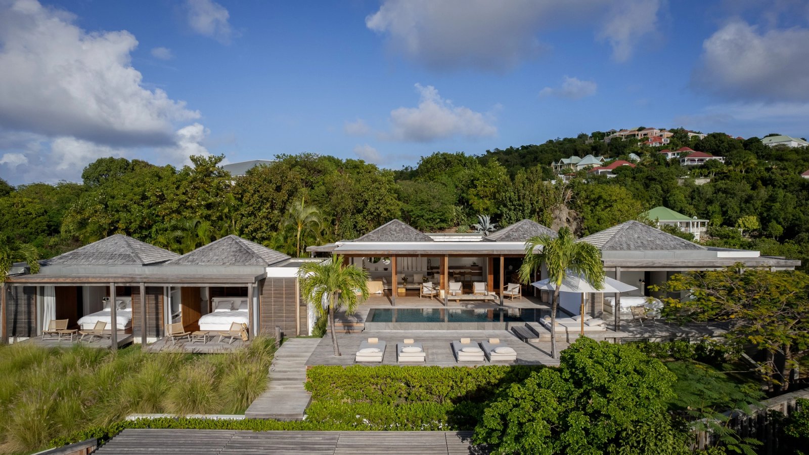 Luxury villa in Saint-Barth Floating Garden