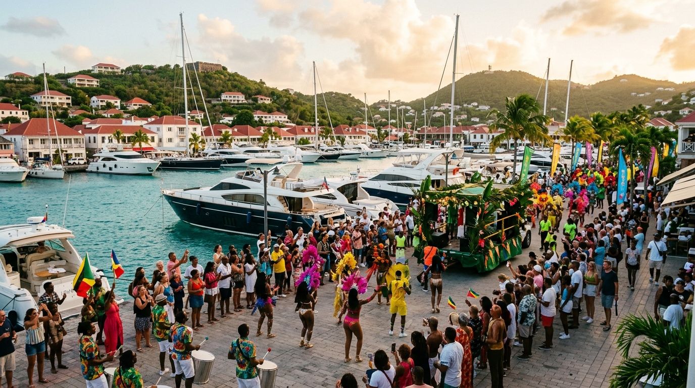 Carnaval de Saint-Barth 2027 : Mardi Gras à Gustavia et Vaval à Shell Beach