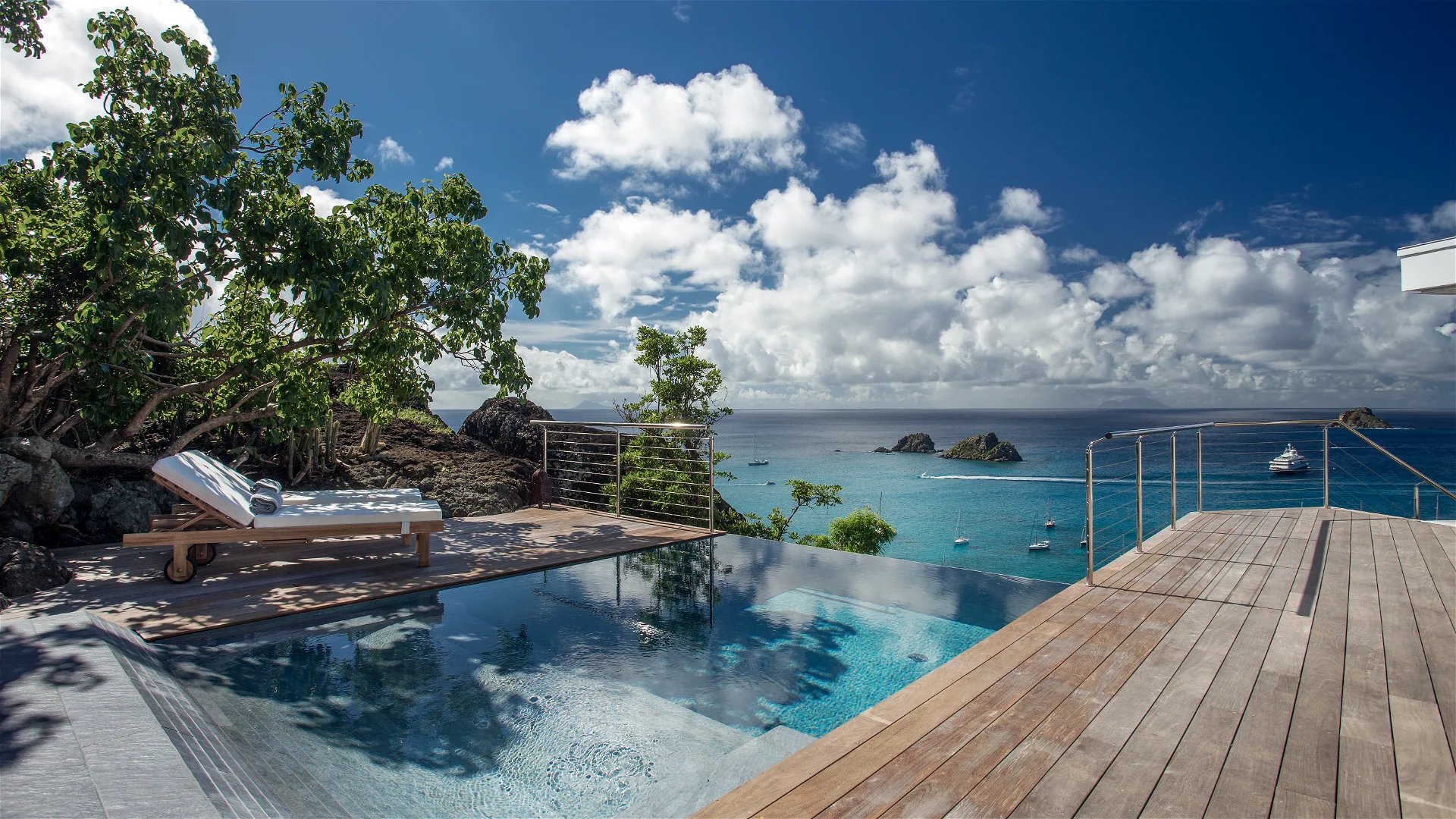 Sheherazade — Villa de luxe à Corossol, Saint-Barthélemy
