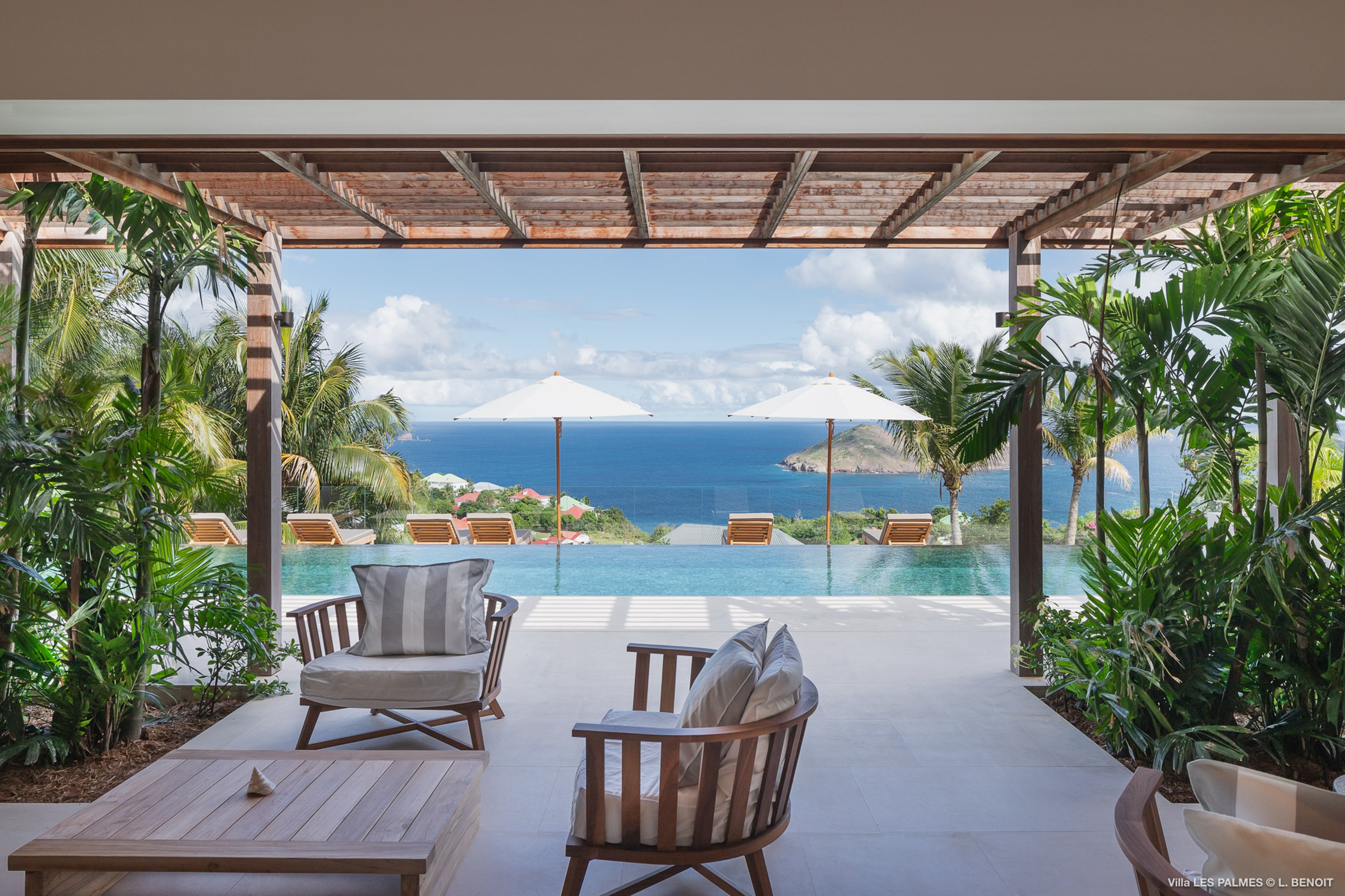 Les Palmes — Villa de luxe à Colombier, Saint-Barthélemy