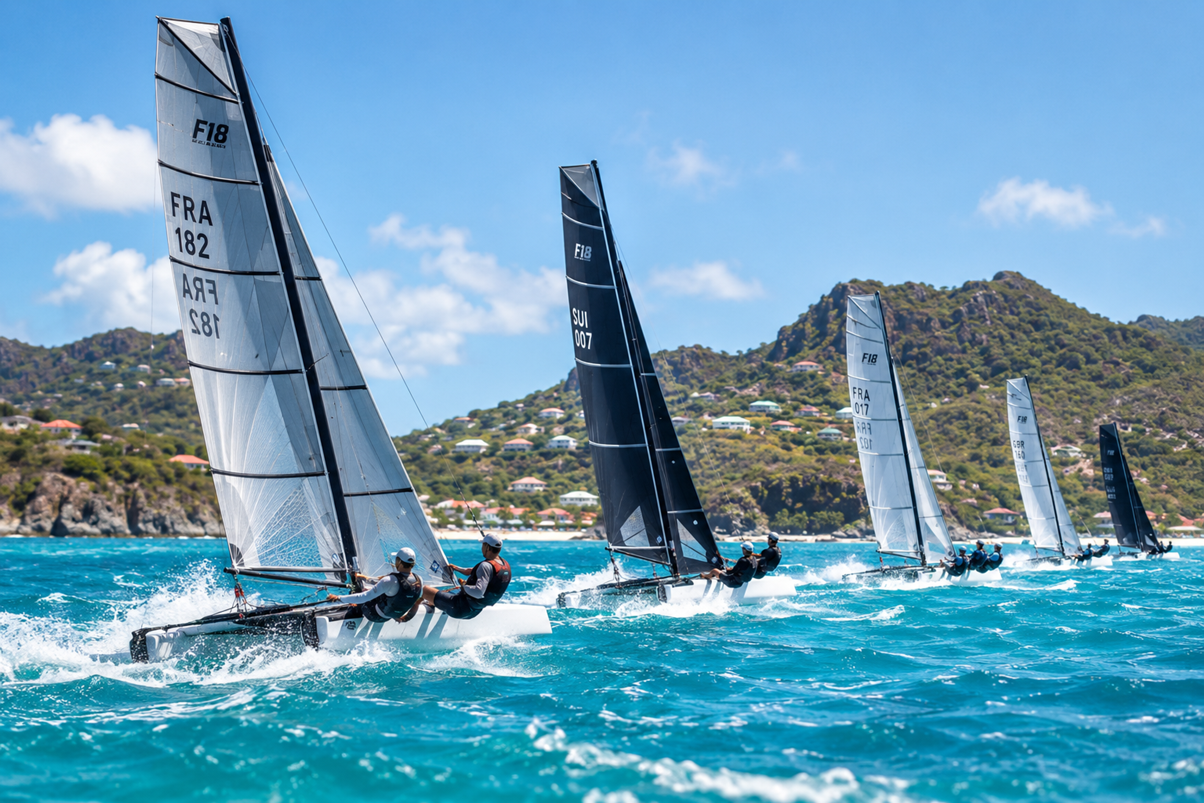 St Barth Cata Cup 2026: la regata de Fórmula 18 en Saint-Jean (16-23 noviembre)