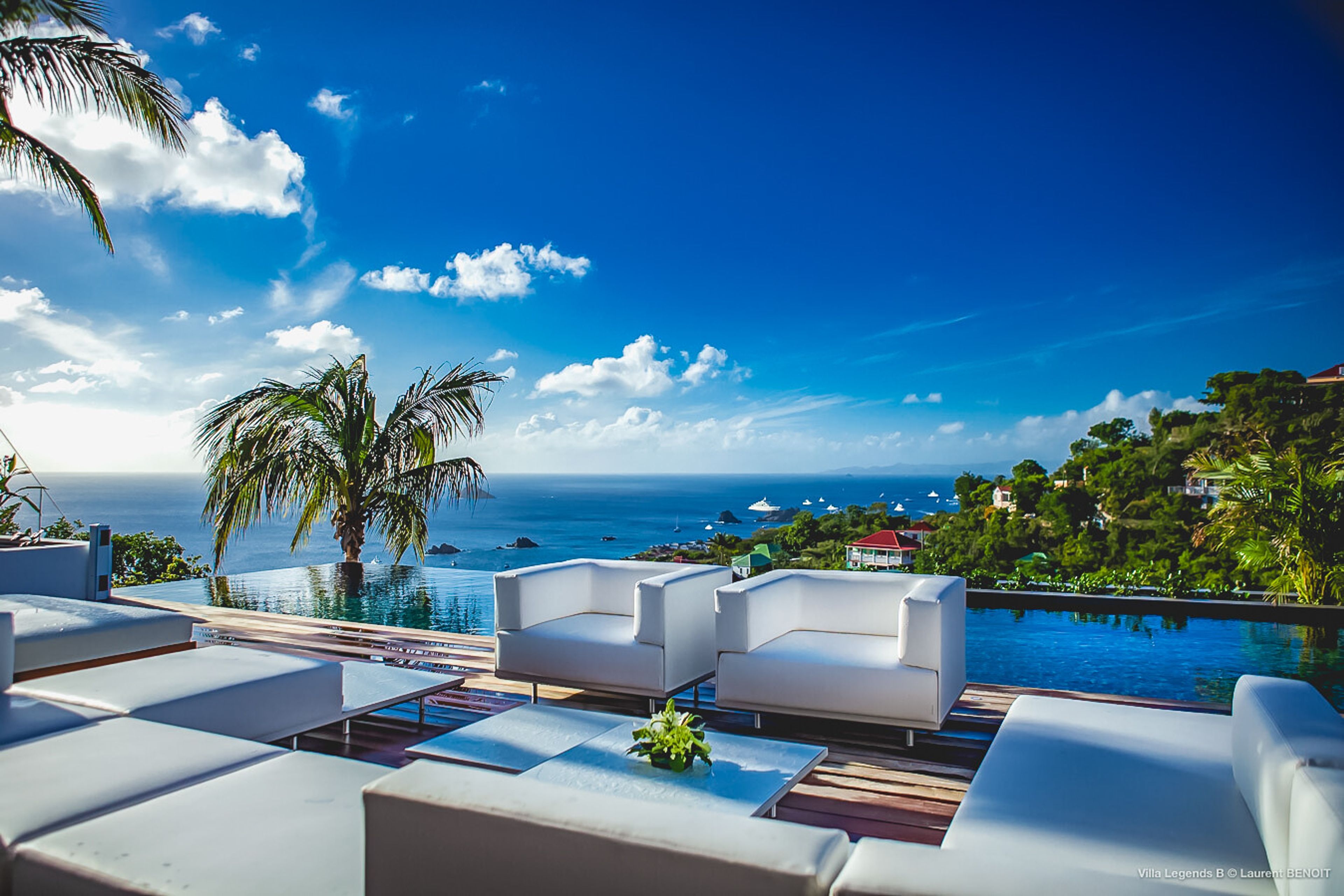 Main view of villa Legends B in Lurin, St. Barts
