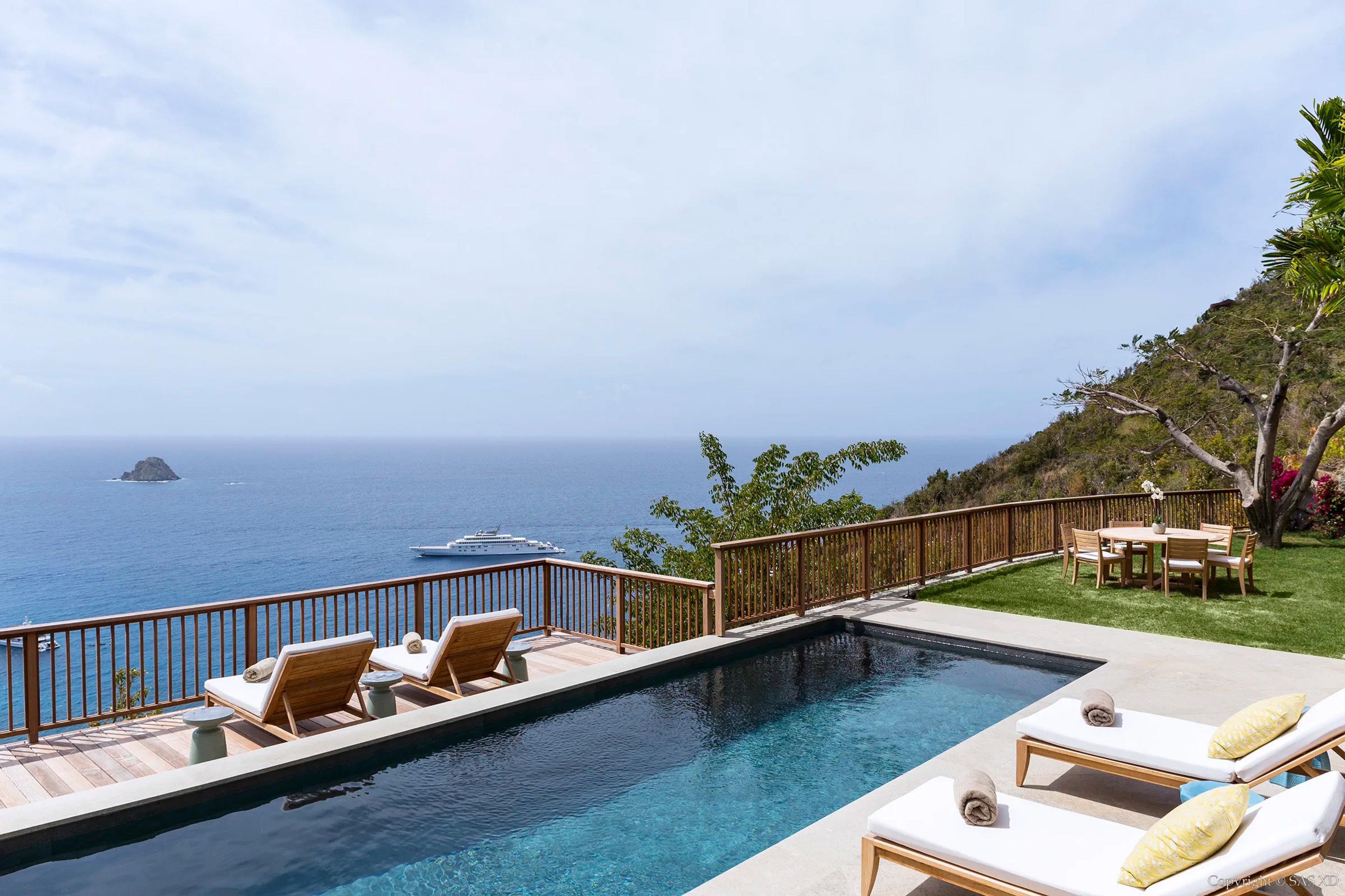 Esprit de Roche — Villa de luxe à Colombier, Saint-Barthélemy