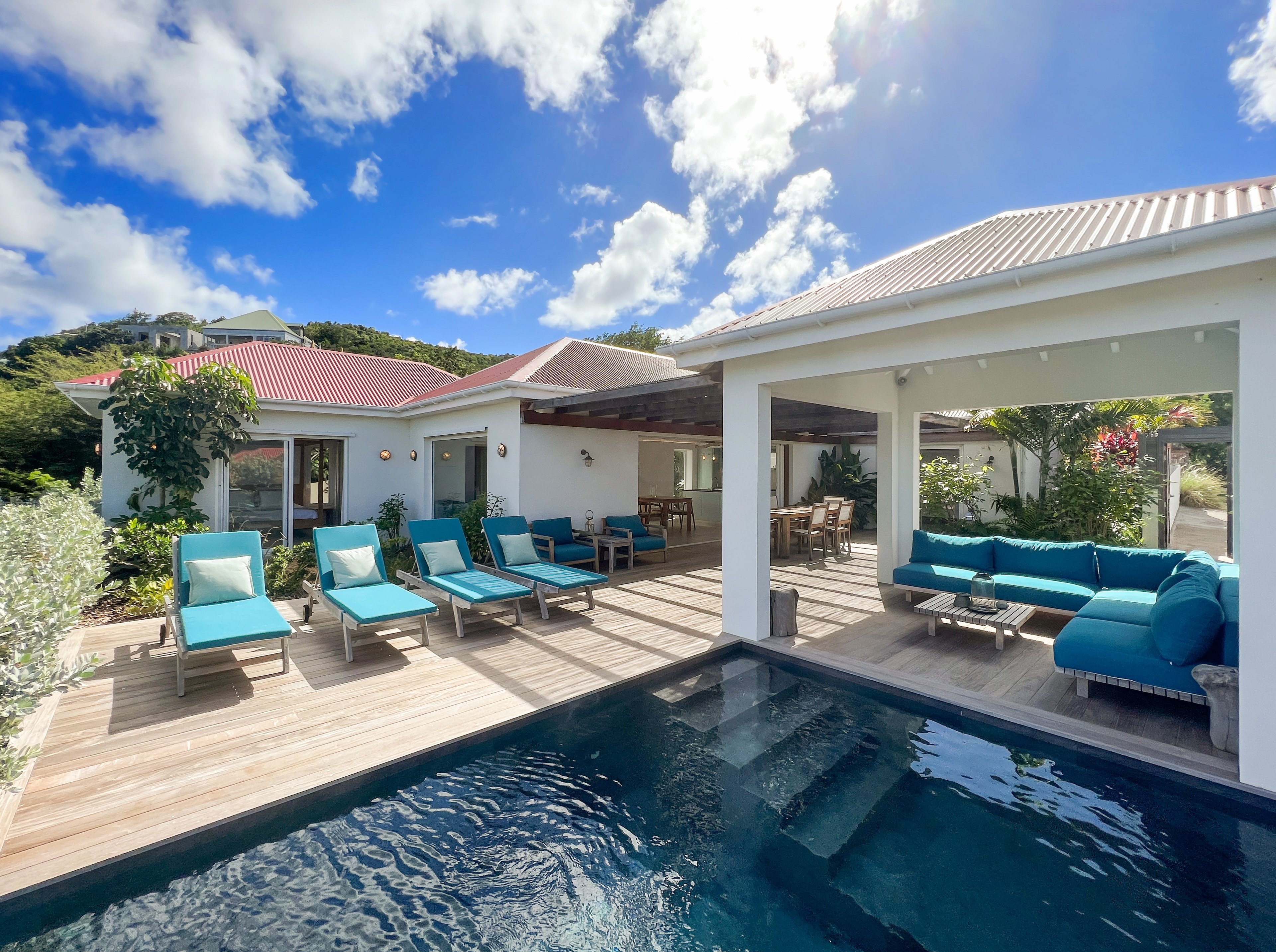 Paille en Queue — Villa de luxe à St Jean, Saint-Barthélemy
