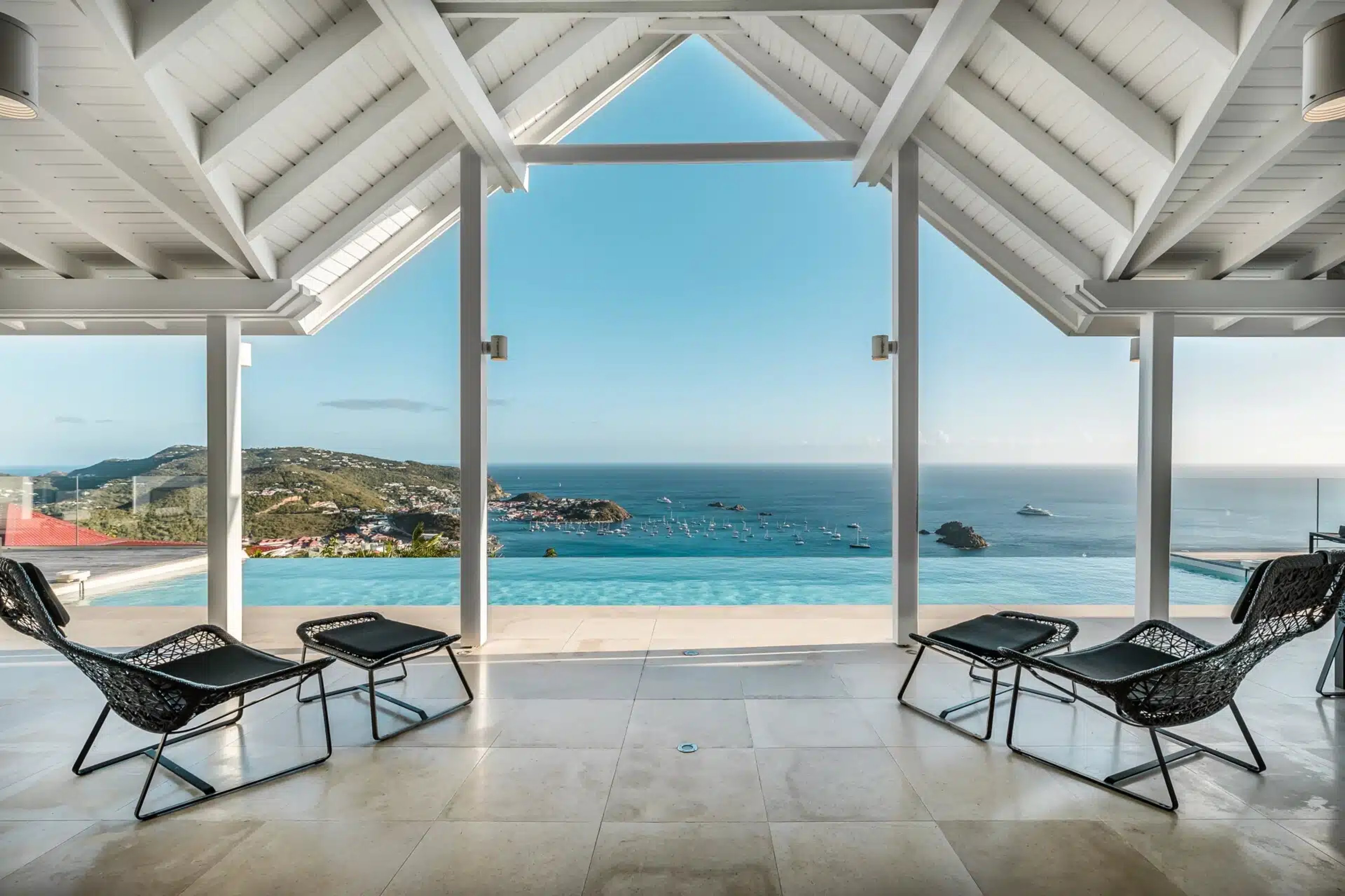 The View — Villa de luxe à Colombier, Saint-Barthélemy