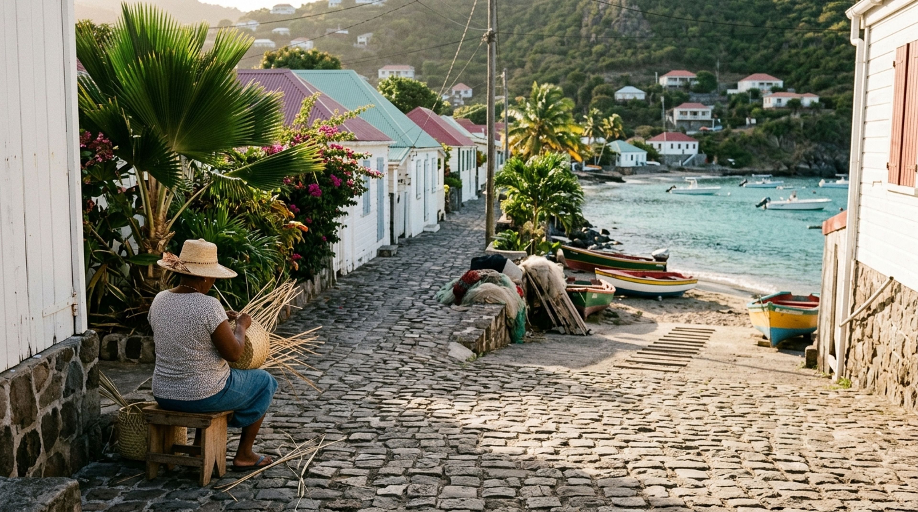 Corossol, Saint-Barth : l'authenticité d'un village de pêcheurs préservée