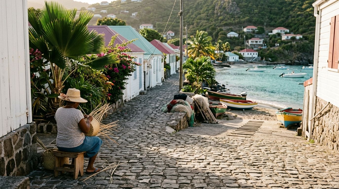 Corossol, Saint-Barth : l'authenticité d'un village de pêcheurs préservée