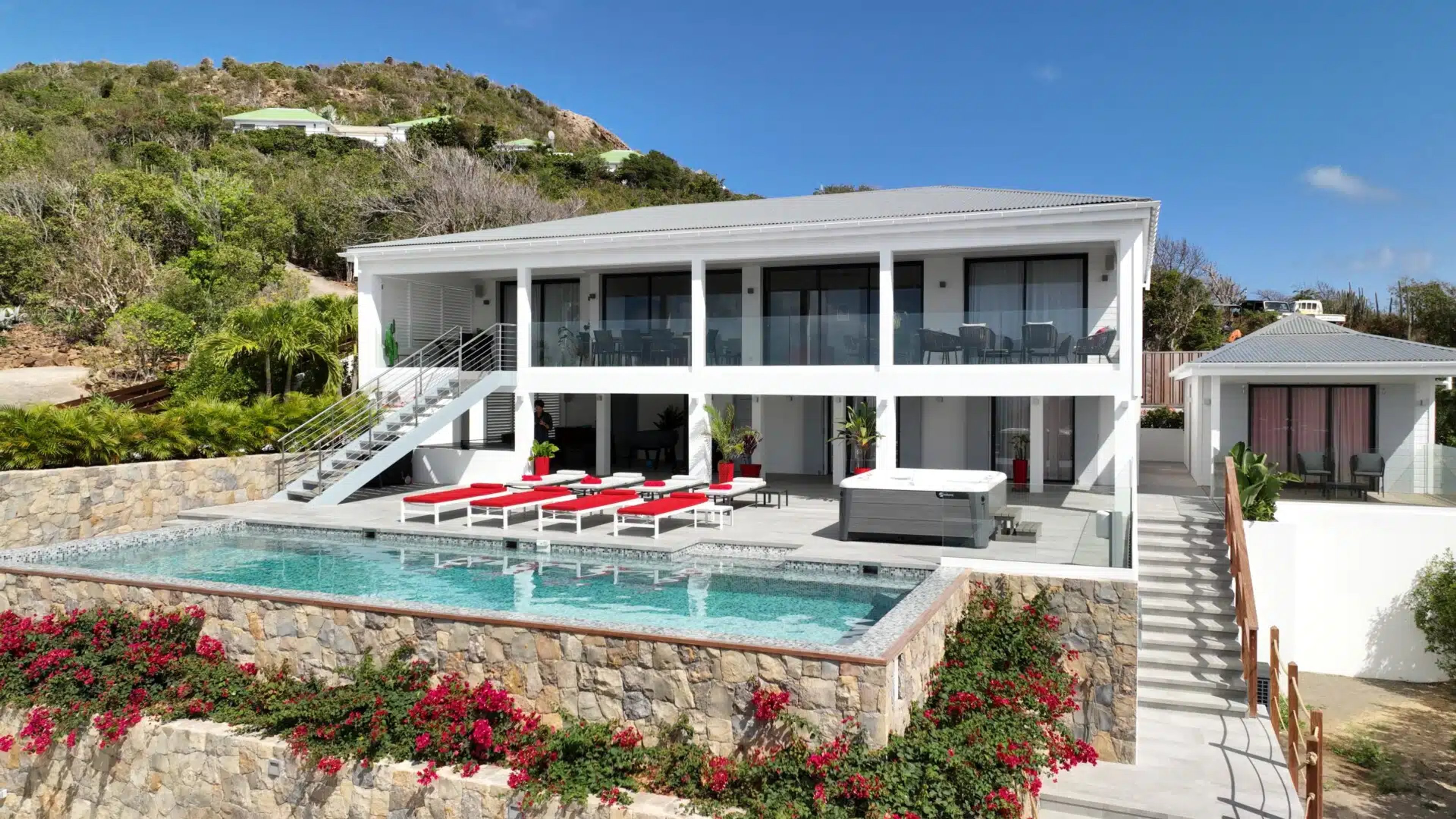 Voyage — Villa de luxe à Colombier, Saint-Barthélemy