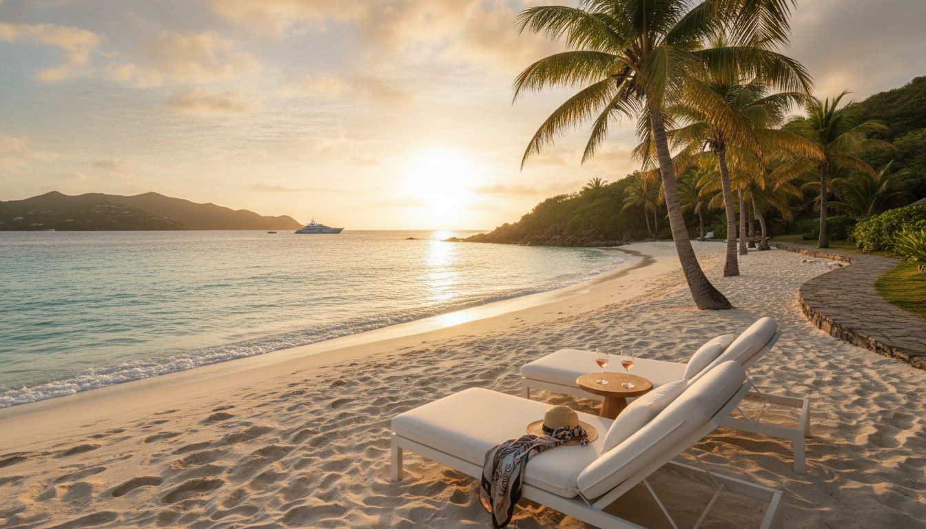 Une journée à Saint-Barth, par Valérie