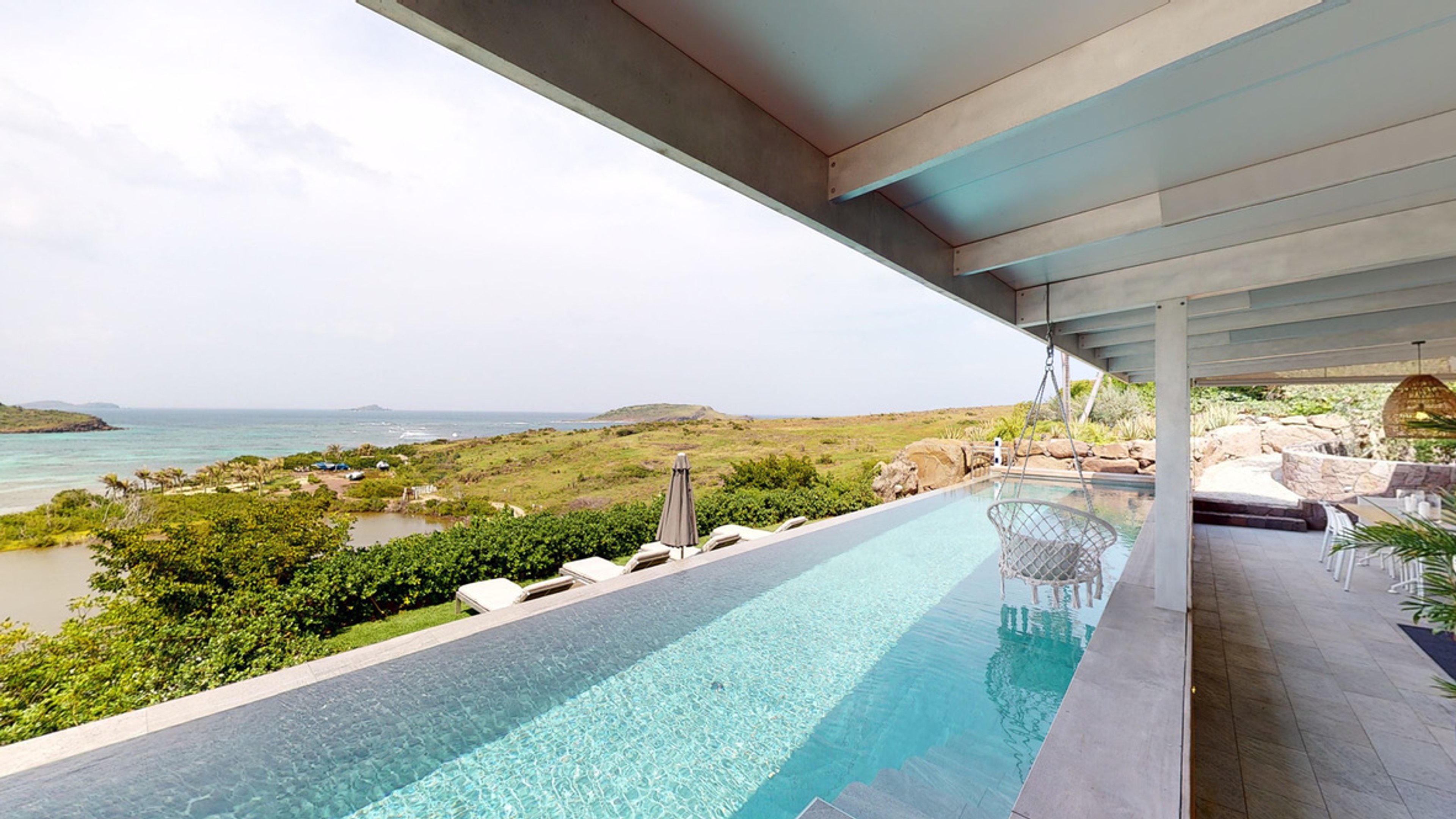 Yolo — Villa de luxe à Grand Cul de Sac, Saint-Barthélemy
