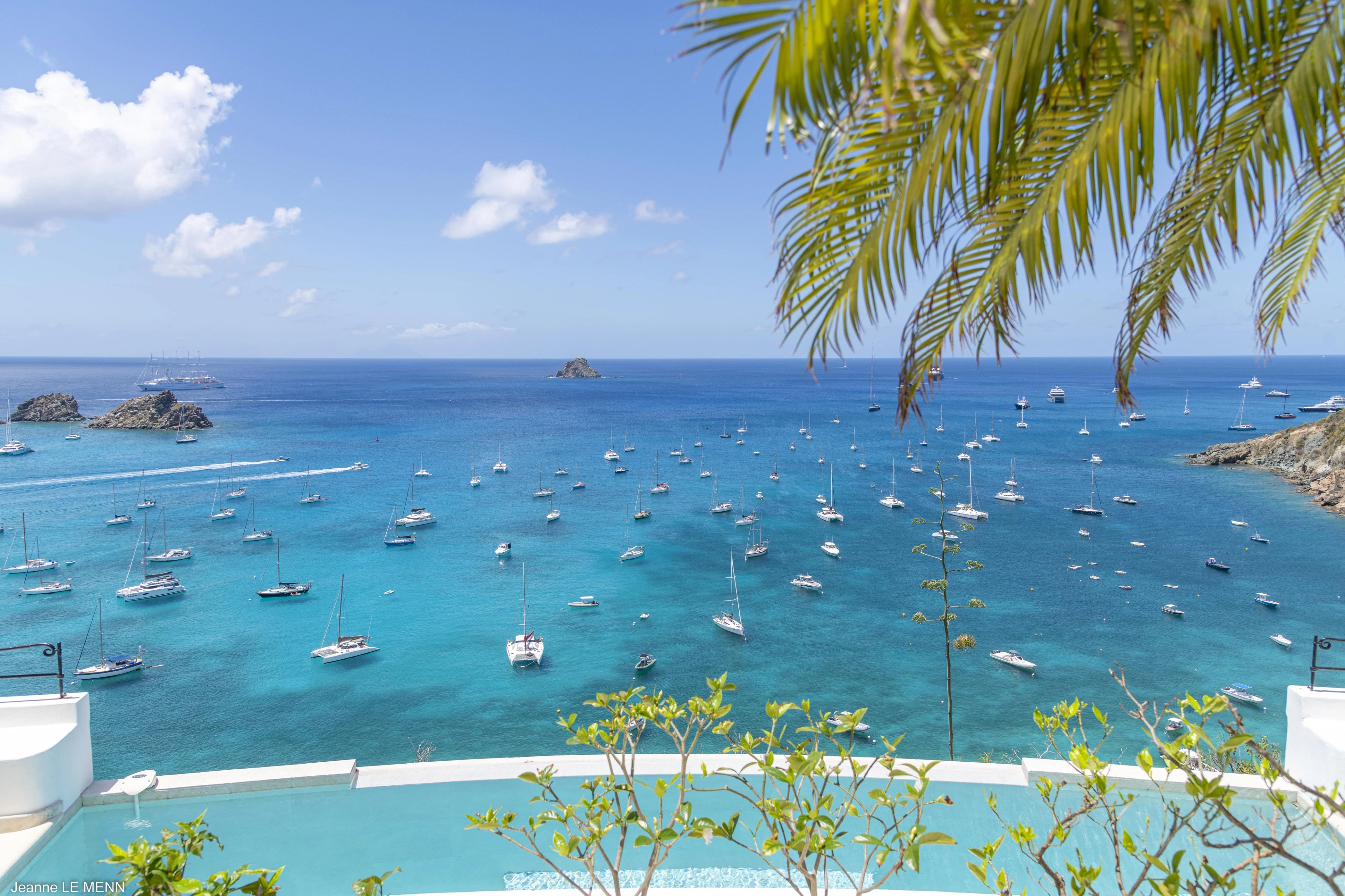 Mauresque — Villa de luxe à Corossol, Saint-Barthélemy