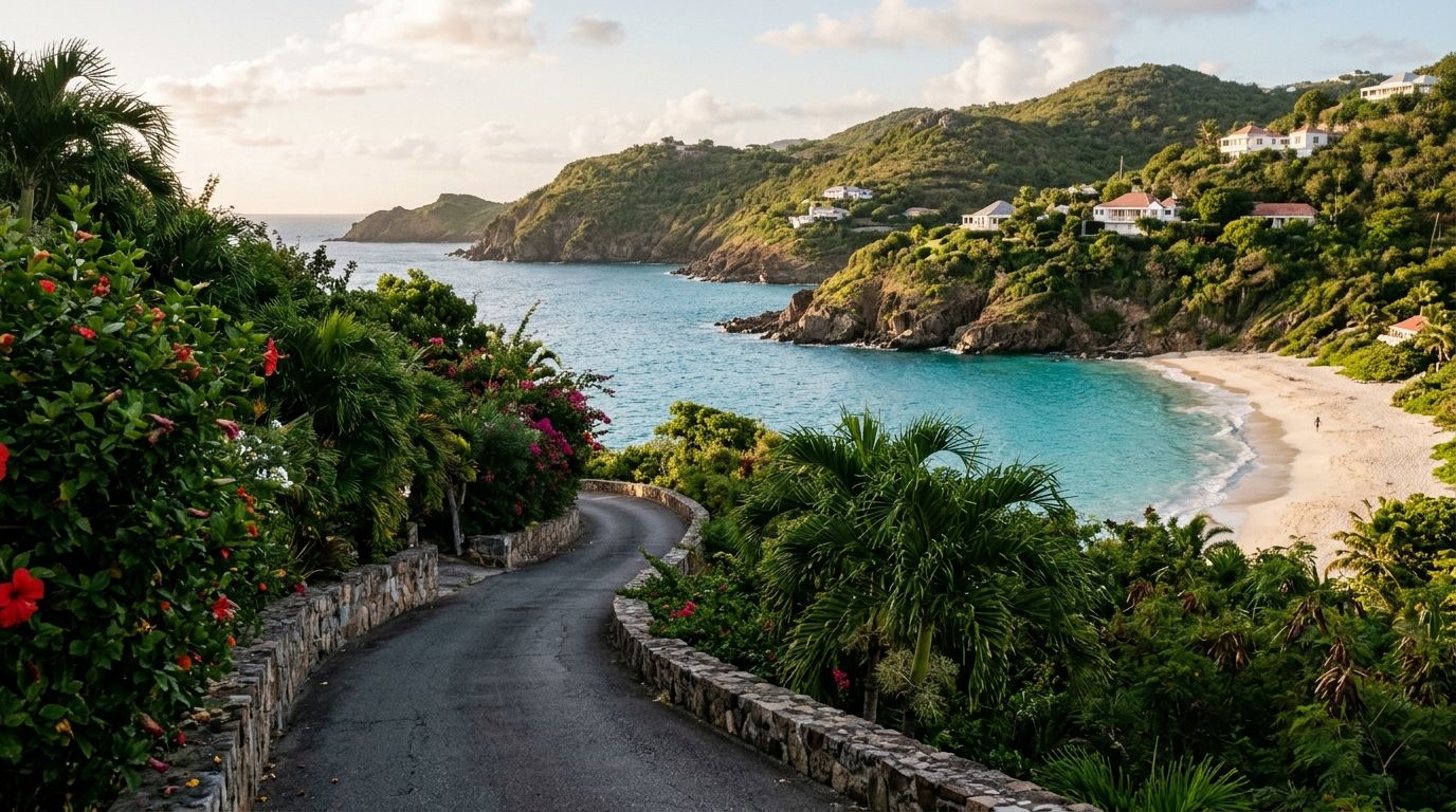 Villa à Lurin, Saint-Barth : un quartier confidentiel entre Gustavia et Gouverneur