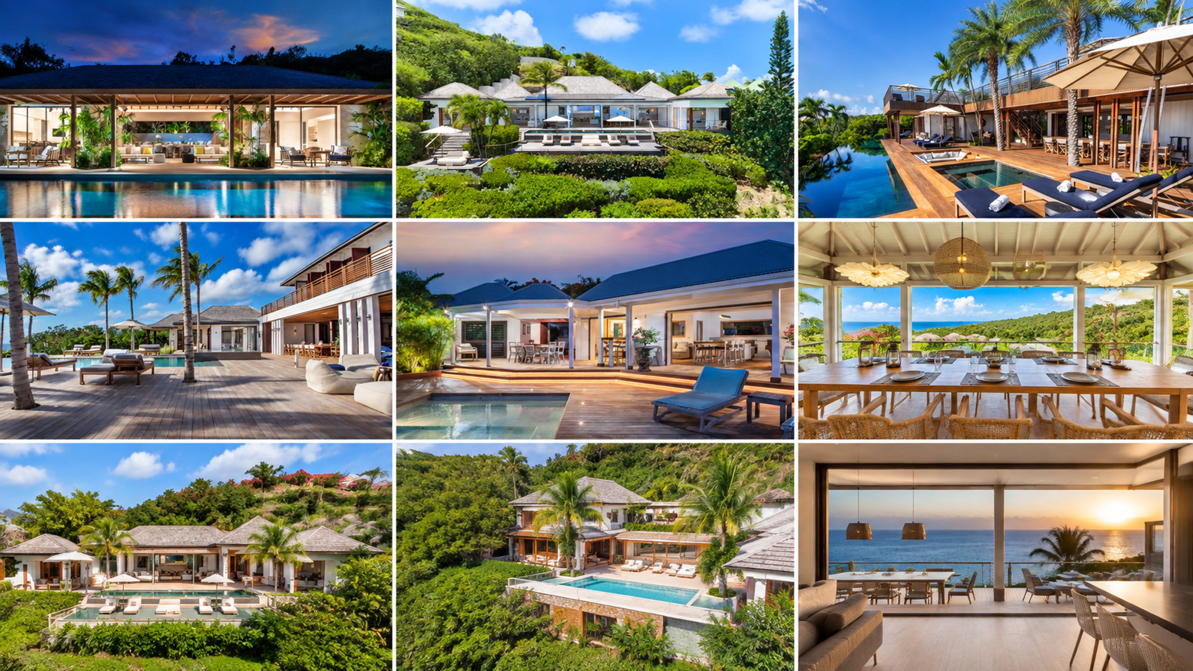 Alquiler de villa de lujo en Saint-Barth en 2026: calendario, tarifas y trámites