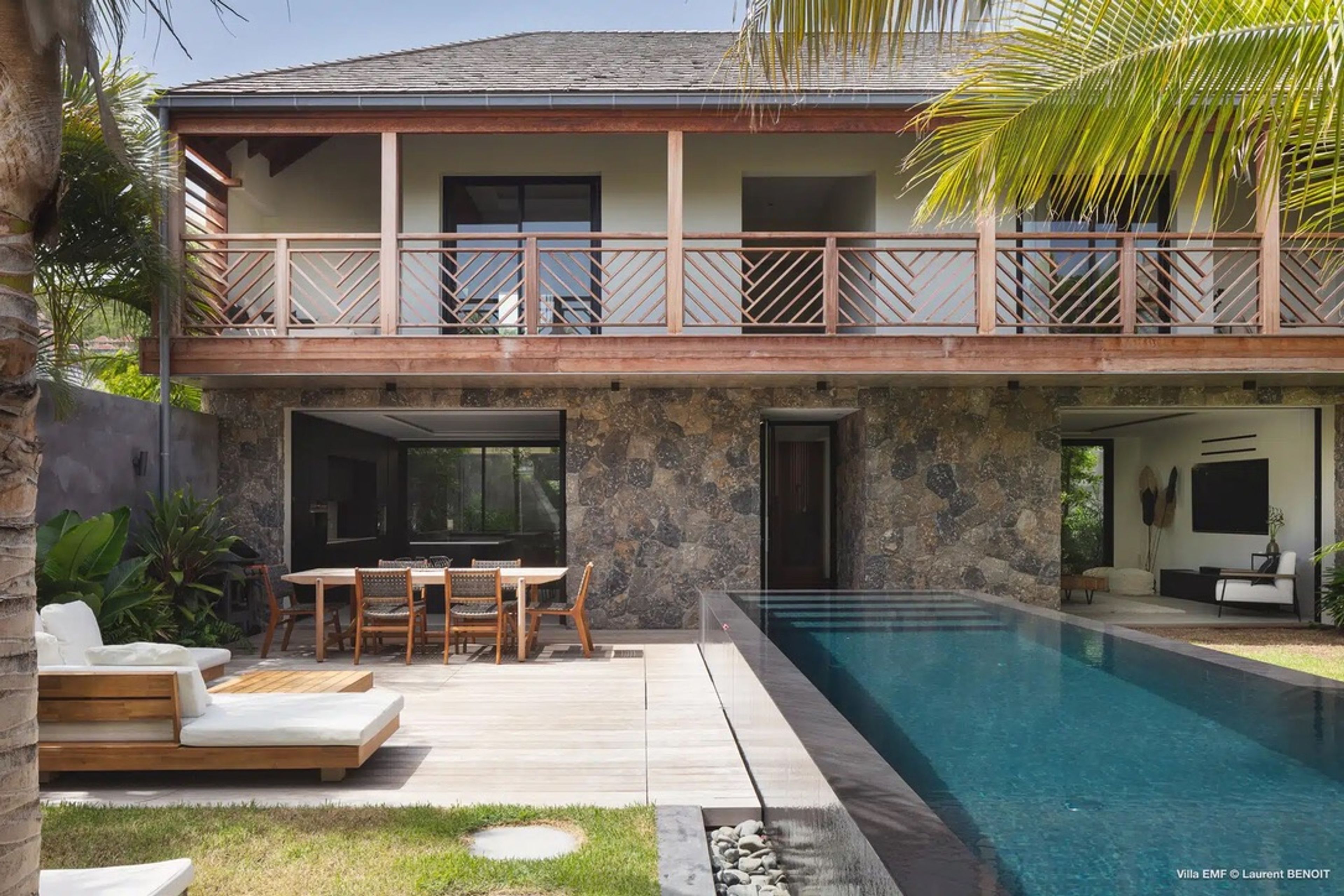 Main view of villa Excuse My French in Flamands, St. Barts