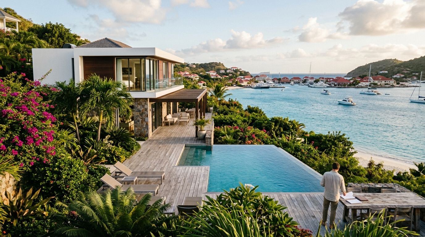 Acheter une villa à Saint-Barthélemy : démarches, notaire, financement