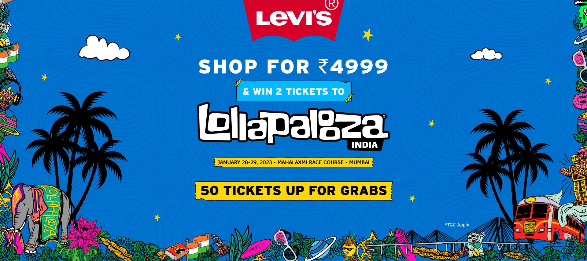 Levi's at Lollapalooza India 2023