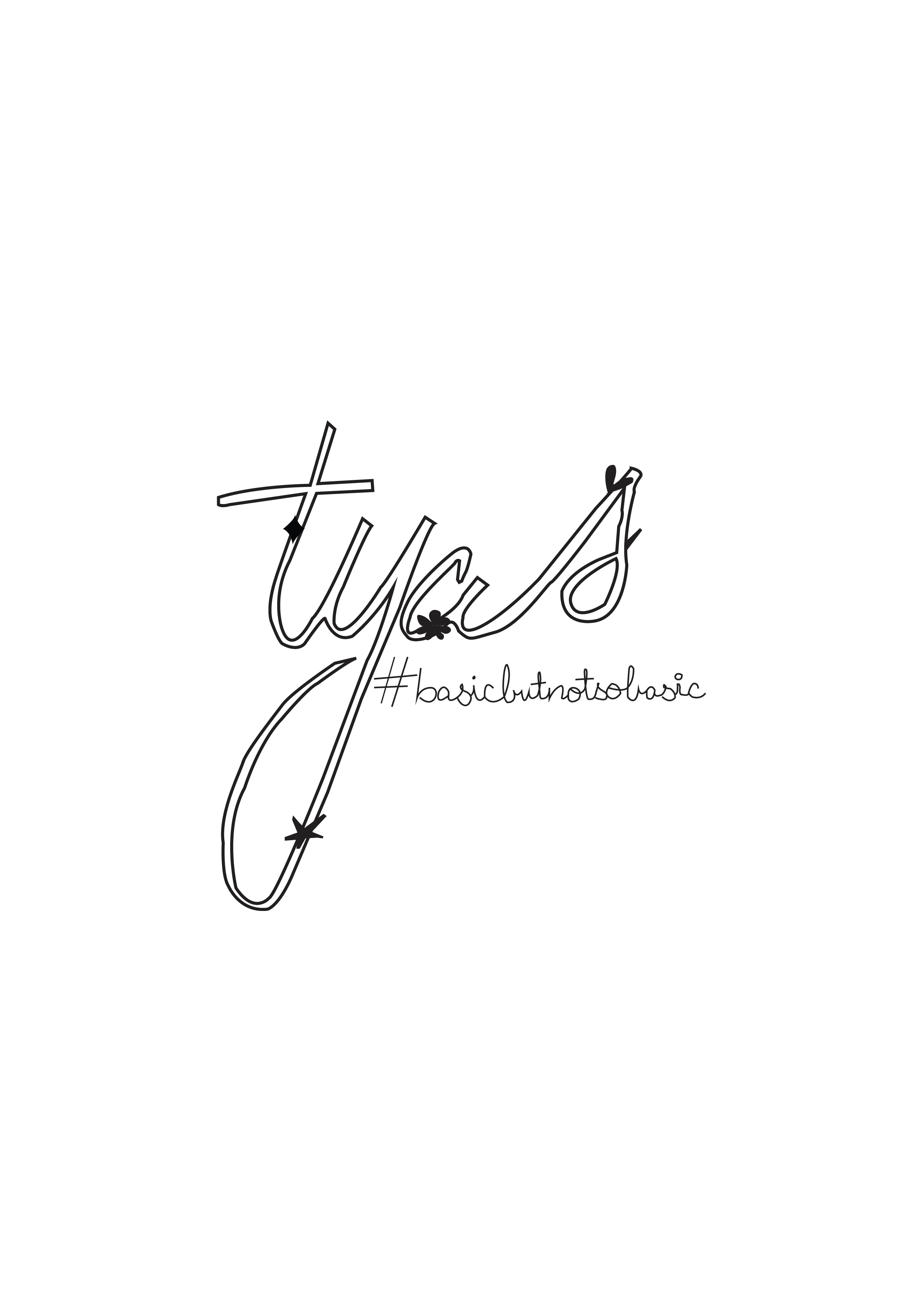 Tyas, #basicbutnotsobasic Logo