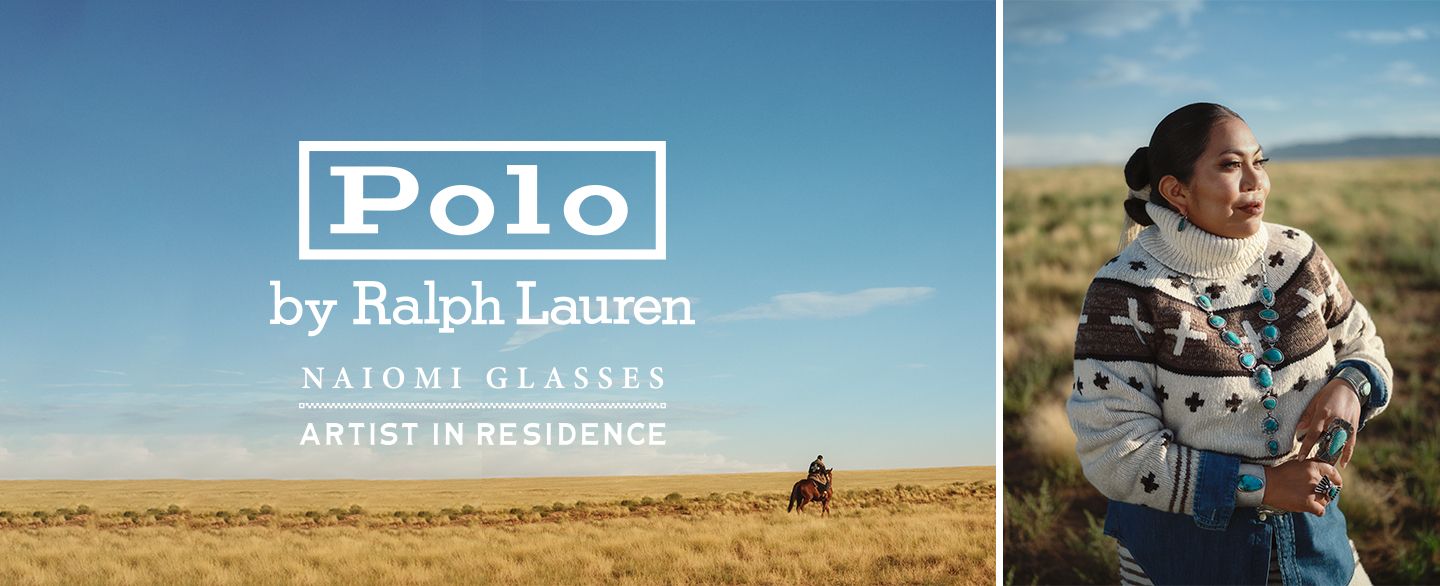 Ralph Lauren launched an Artist In Residence Program in 2023, Polo Ralph Lauren x Naiomi Glasses.