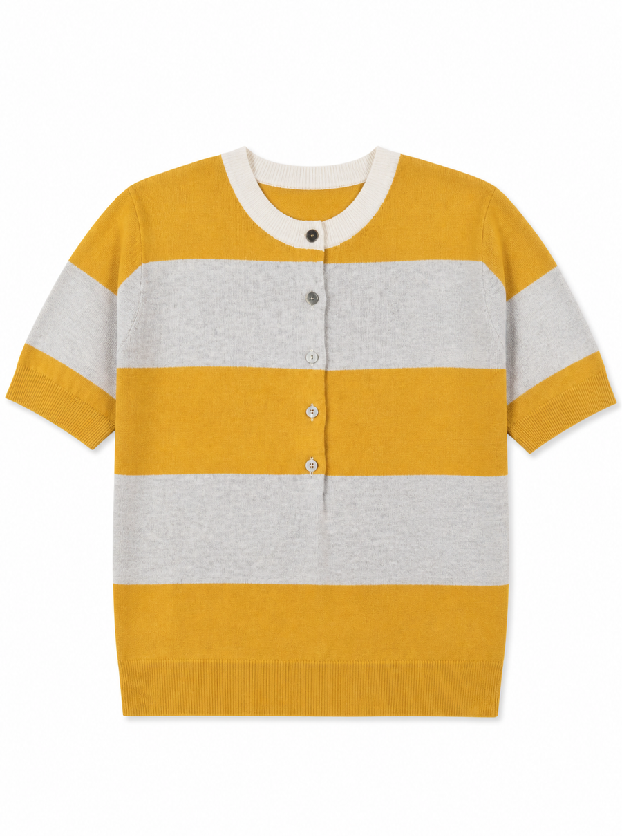Short Sleeve Rugby Henley