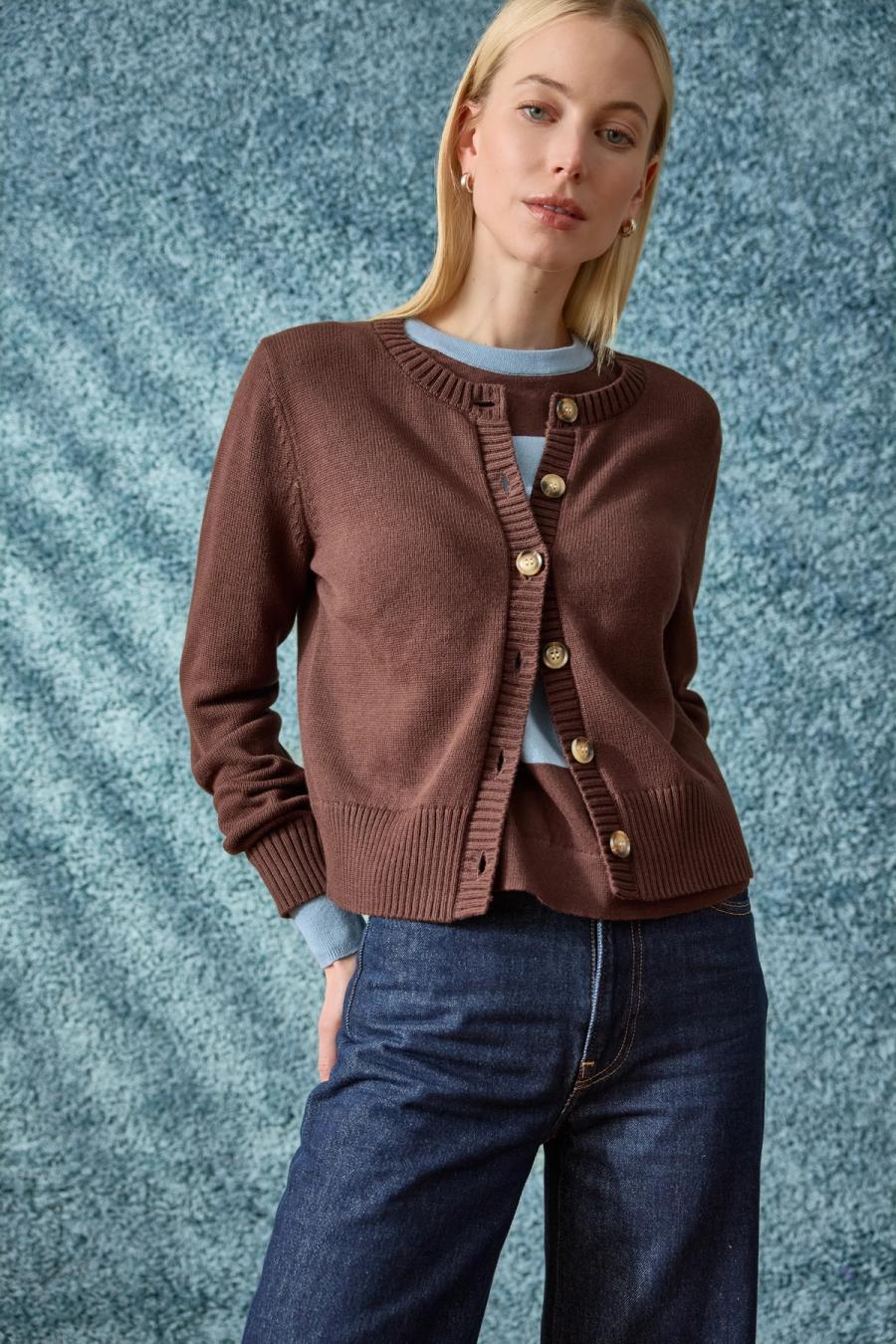 Crew Sweatshirt & Long Sleeve Crew Cardigan