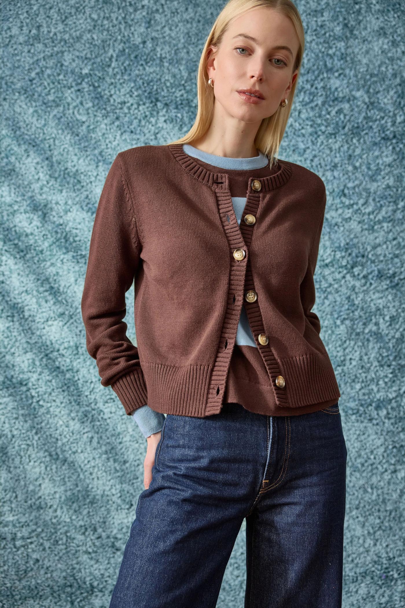Crew Sweatshirt & Long Sleeve Crew Cardigan