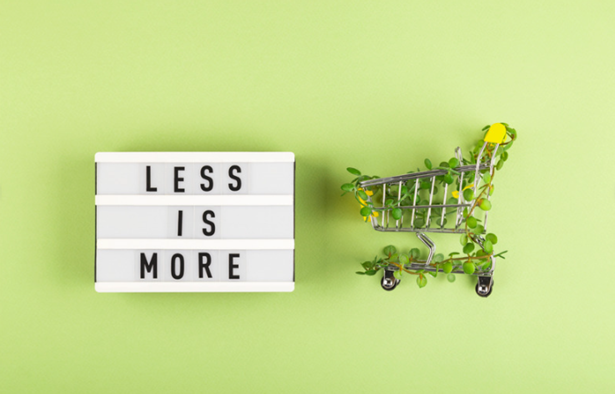 Shop less