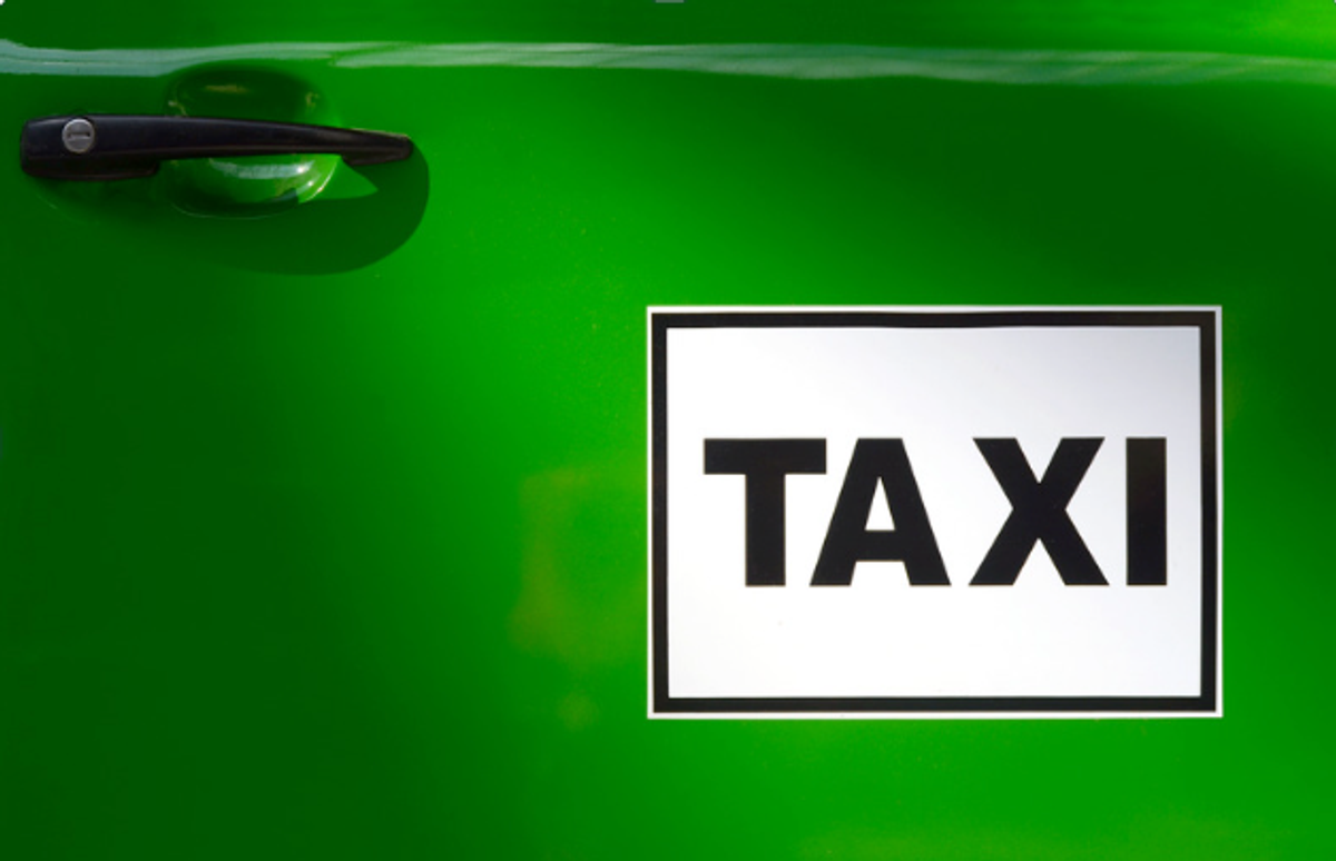 Request a green taxi