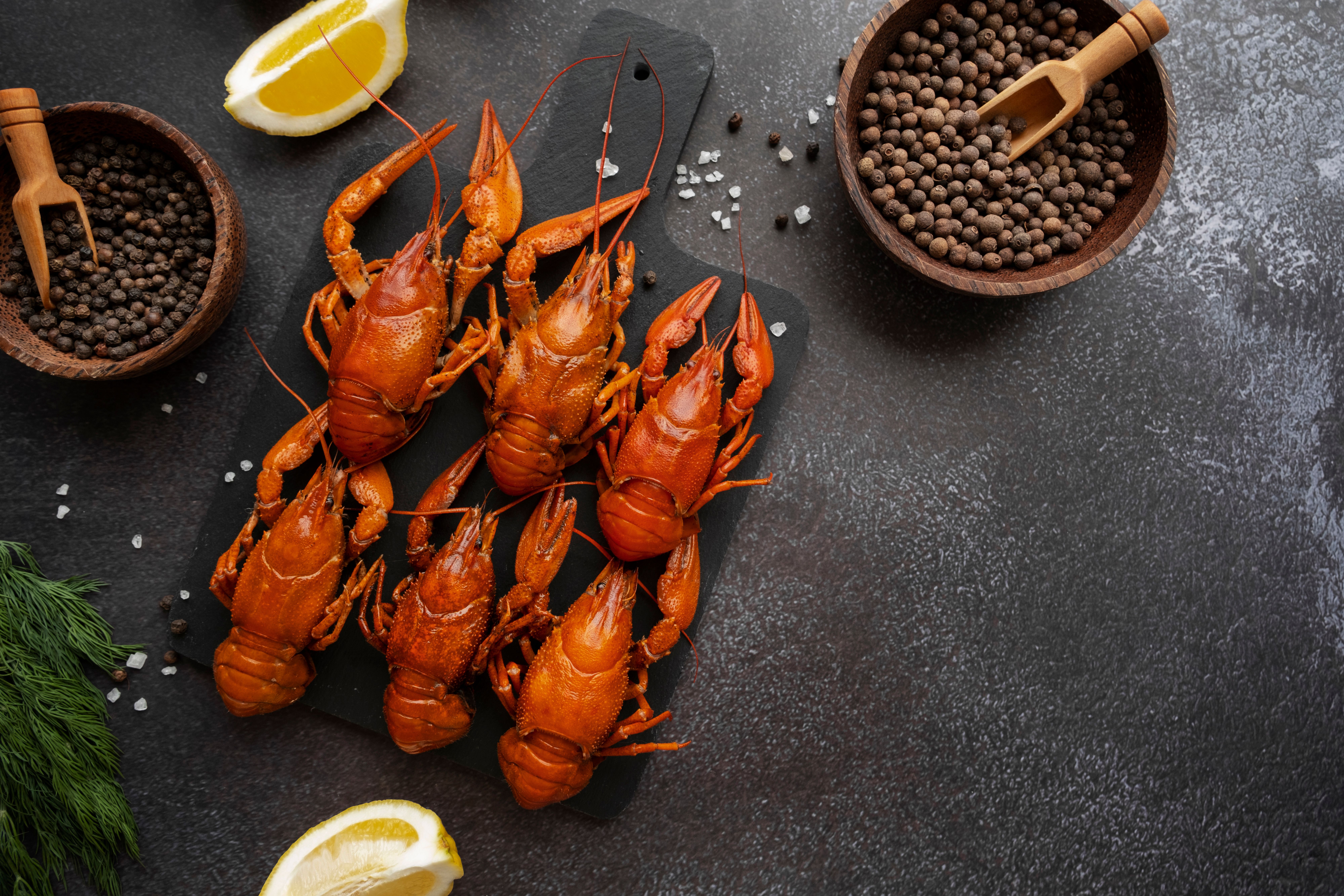 Prawn fishing on the ground