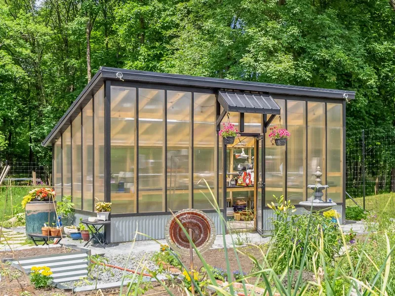 Lean To Greenhouse – Milford, PA
