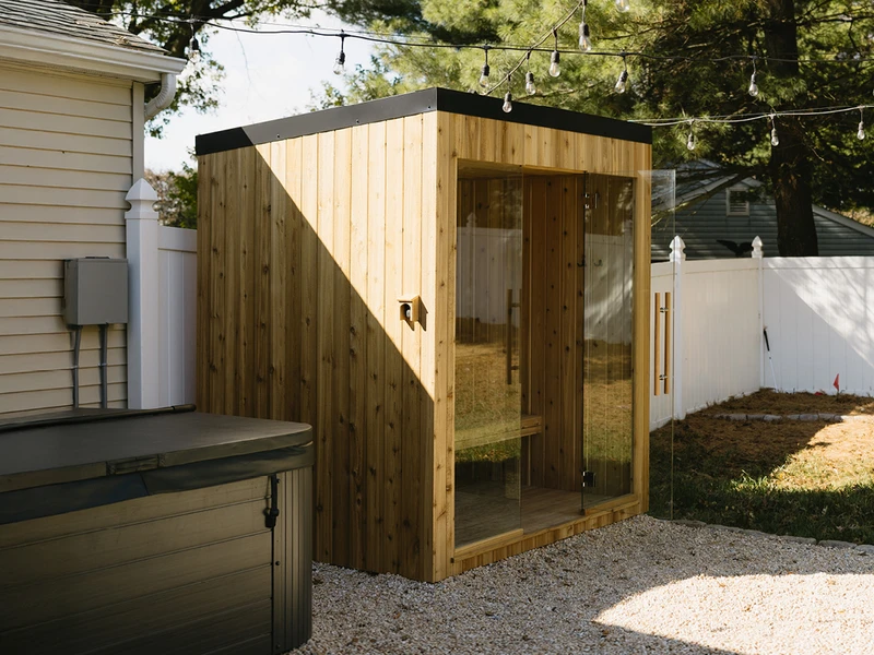 Lean-To Sauna – Lancaster, PA