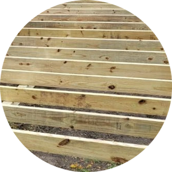 Pressure Treated Foundation Runners