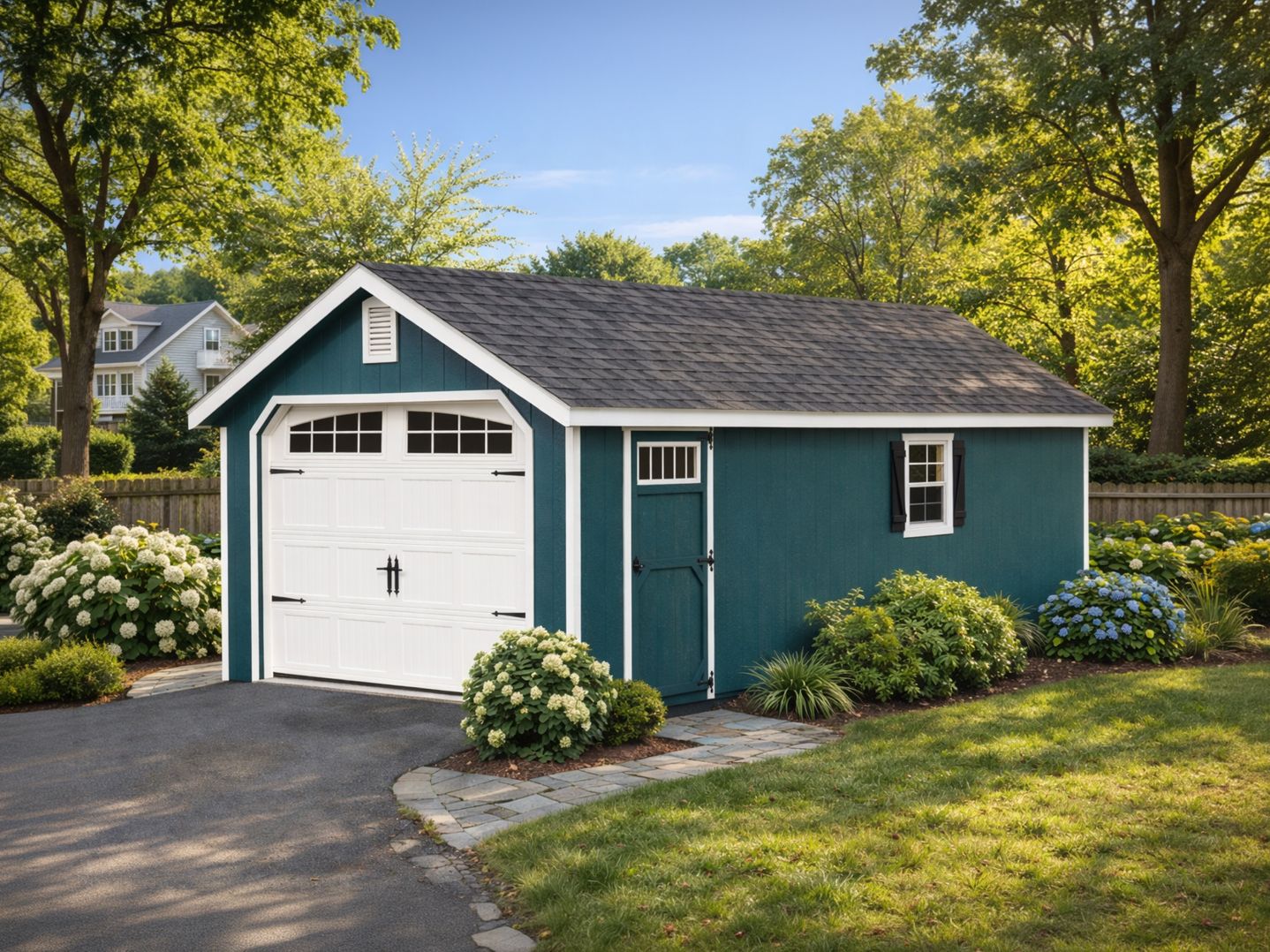 Garden A-Frame Garage