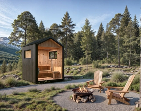 A-Frame Sauna