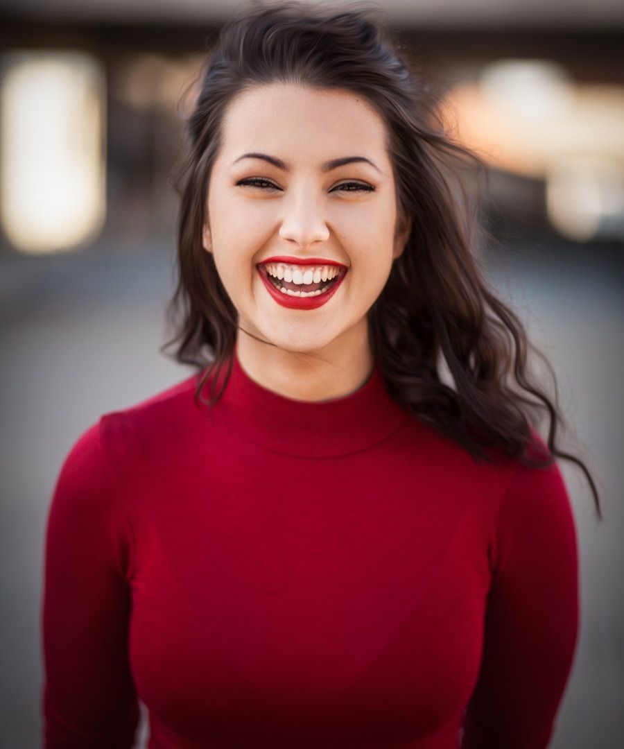Portrait photo of Sarah