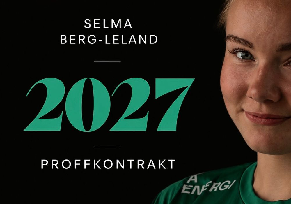 Selma Berg- Leland signerer sin første proffkontrakt