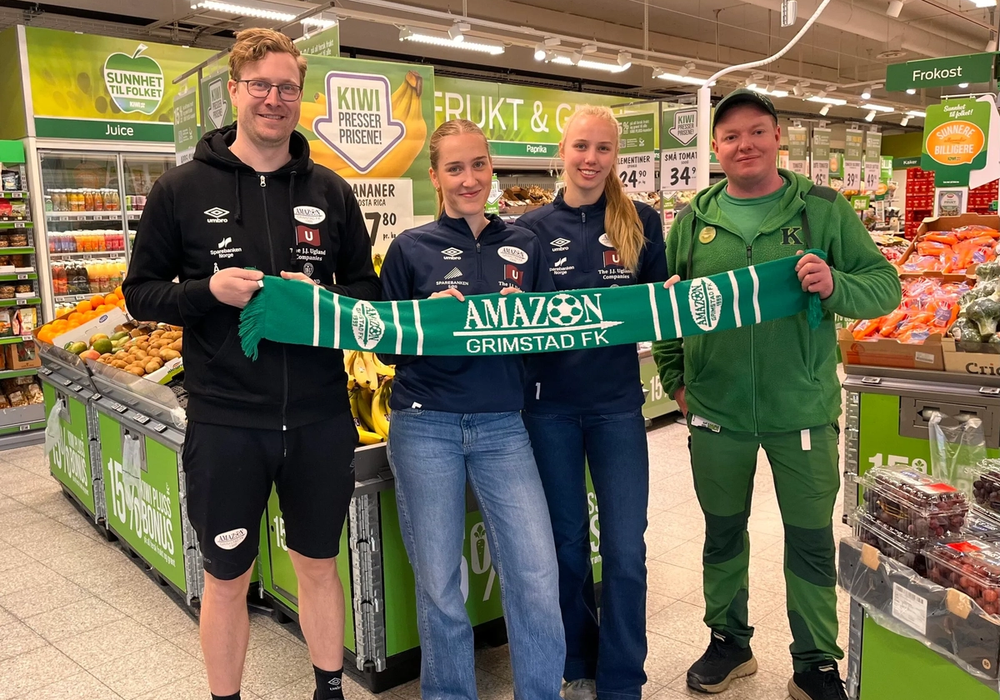 Kiwi satser videre på kvinnefotballen i Grimstad