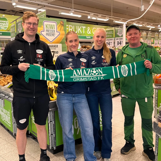 Kiwi satser videre på kvinnefotballen i Grimstad
