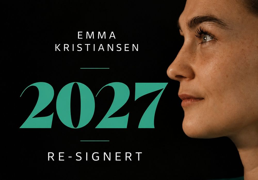Emma Kristiansen klar for 2027- gir kapteinsbåndet videre
