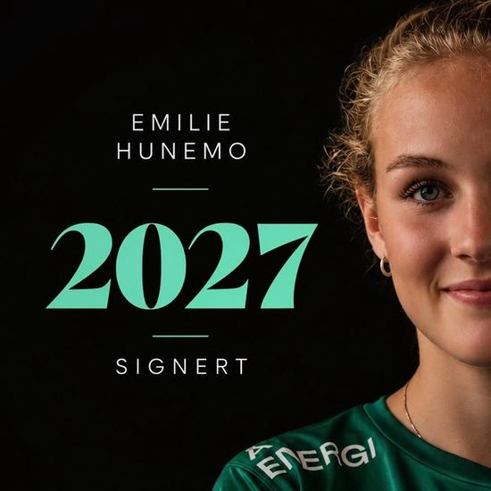 Emilie Hunemo klar for A-laget i 2027