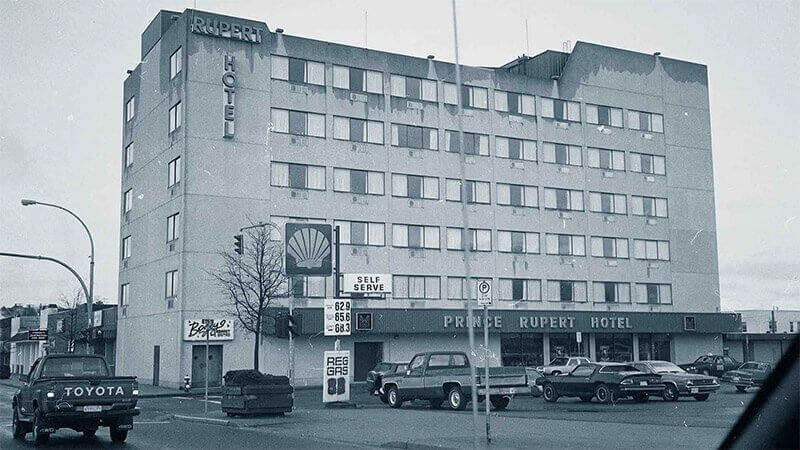 Bogey's Cabaret, located at Prince Rupert Hotel in the 1980s (CBC.ca)